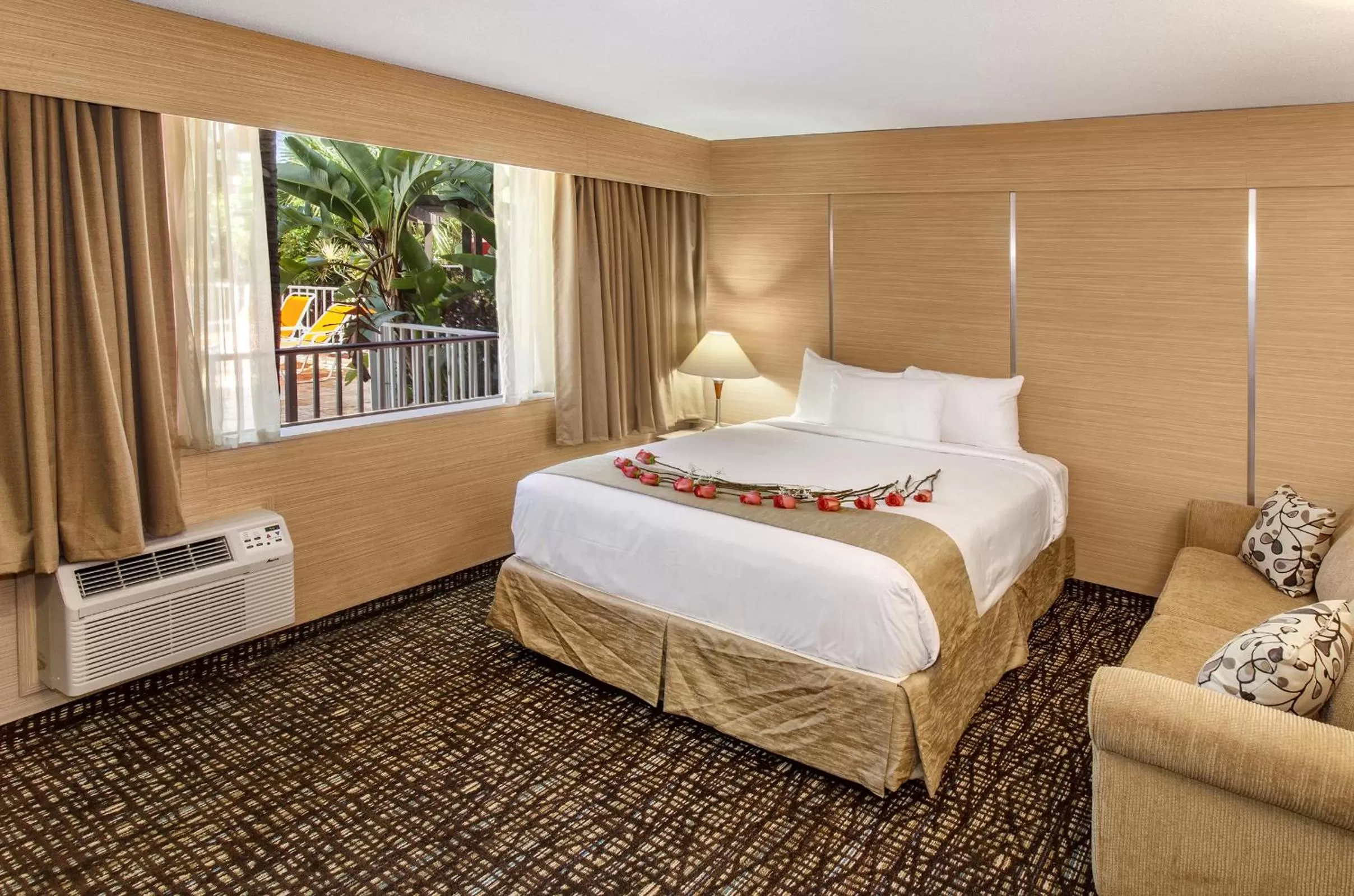 Photo of the whole room, Bed in Ocean Beach Palace