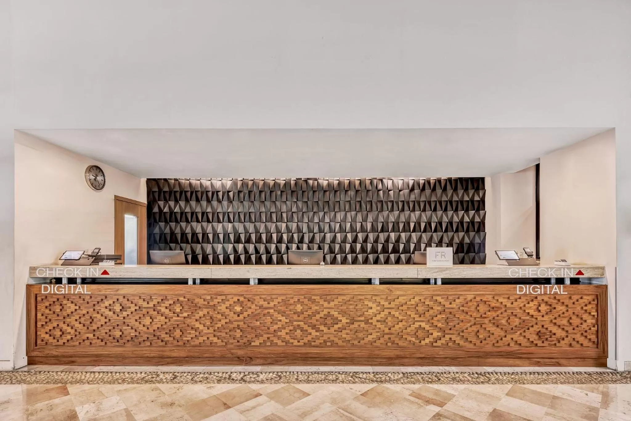 Lobby or reception in Fiesta Inn Oaxaca