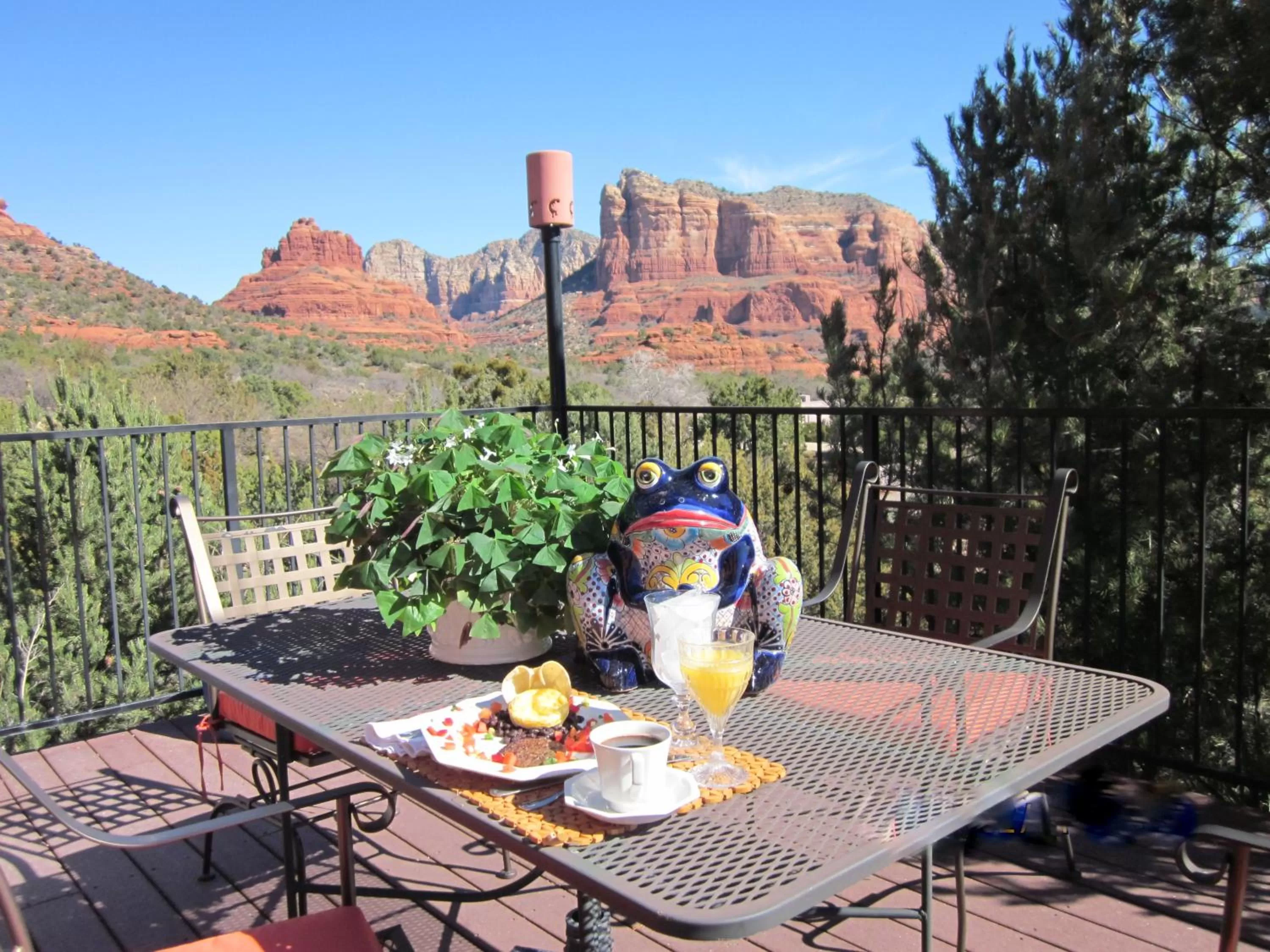 Patio in The Penrose Bed & Breakfast