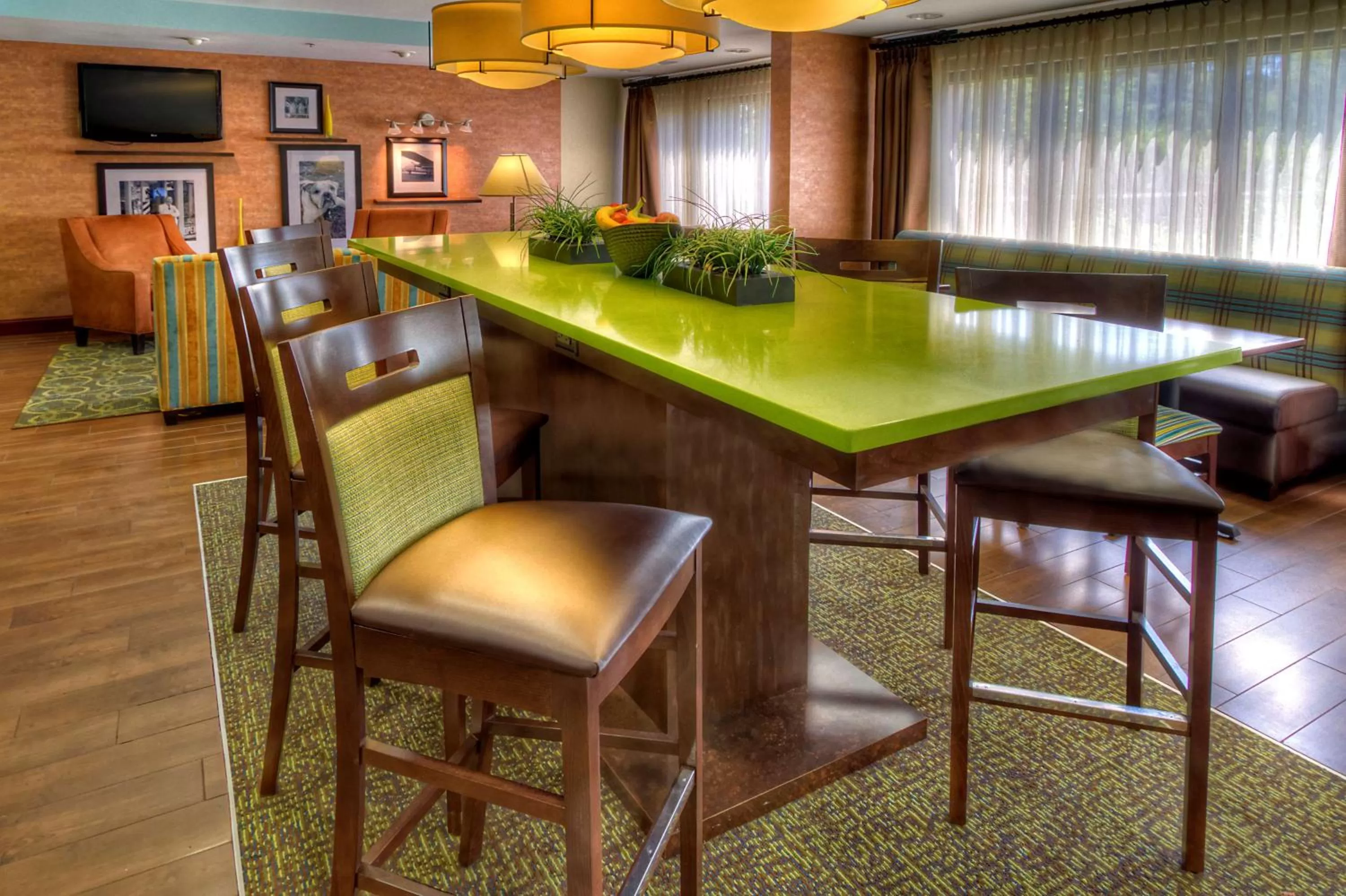 Lobby or reception in Hampton Inn Goldsboro