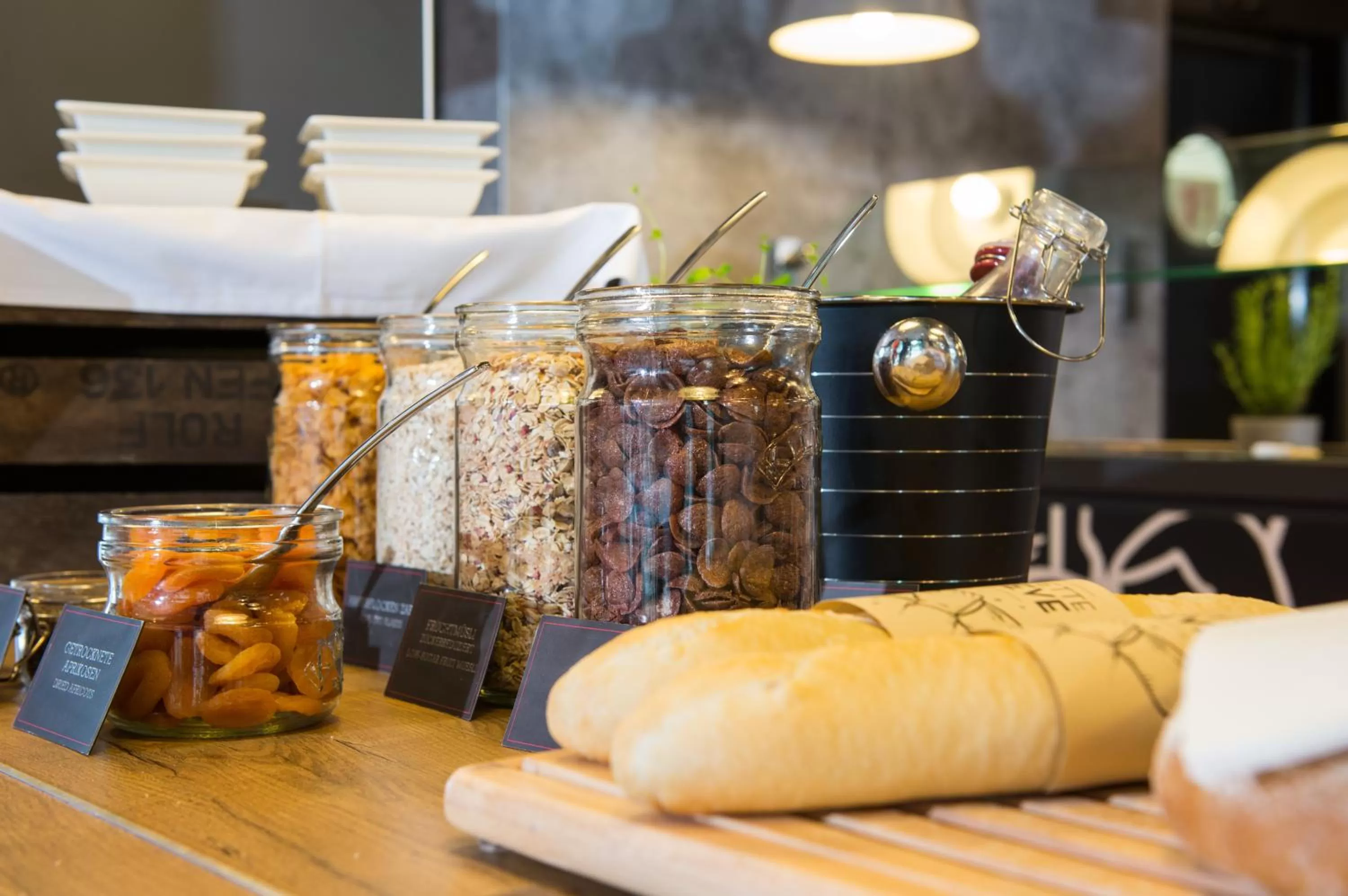 Continental breakfast in Ibis München Airport Süd