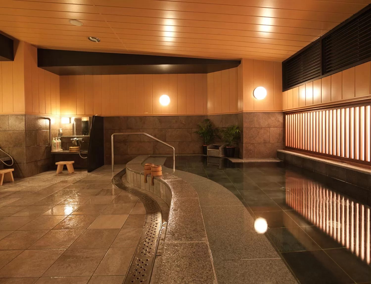 Public Bath in Nishitetsu Inn Kurosaki