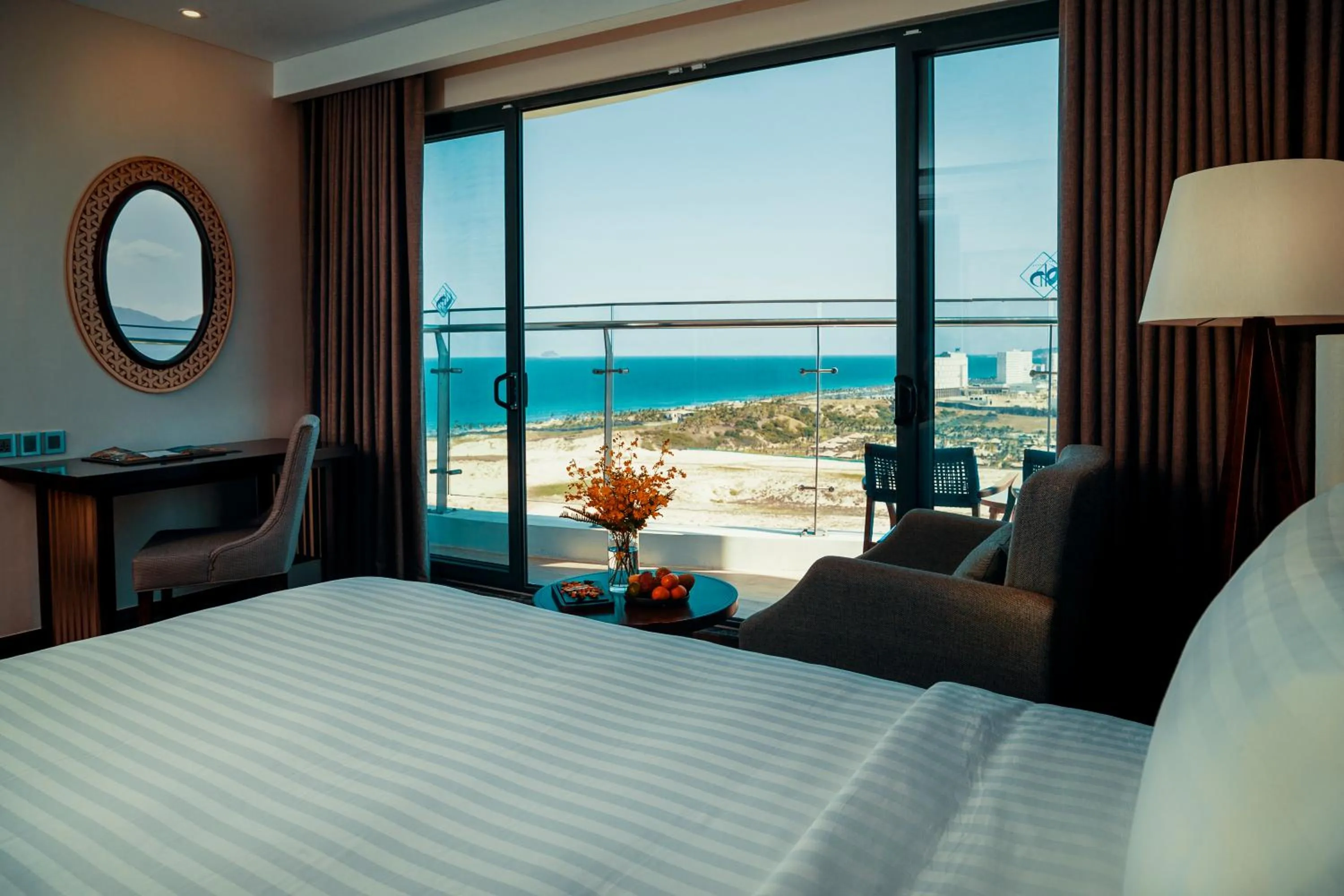 Deluxe Room with Seaview Balcony in Duyen Ha Resort Cam Ranh