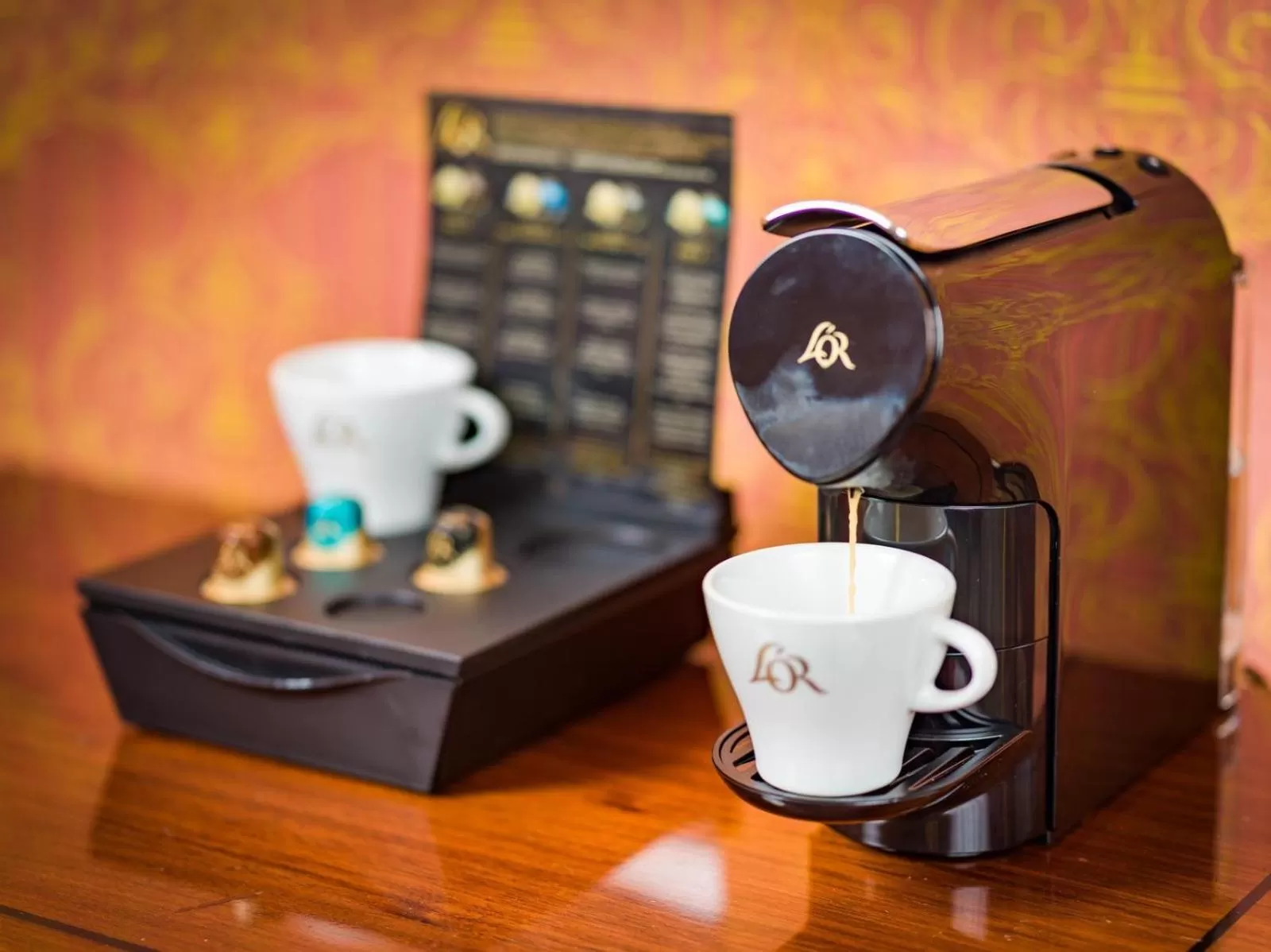 Coffee/tea facilities in Spa Hotel Imperial