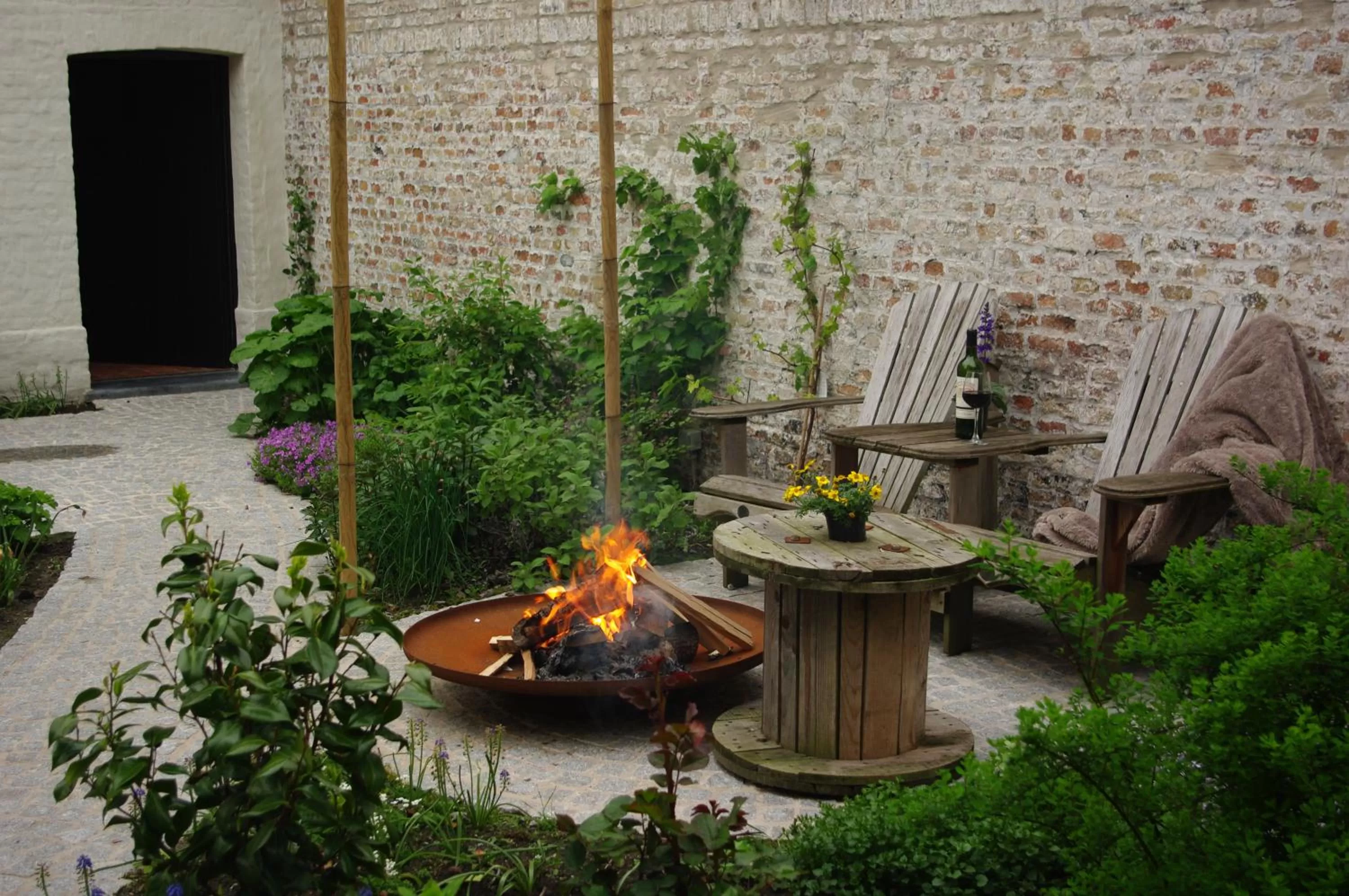 Patio in B&B Canal Deluxe