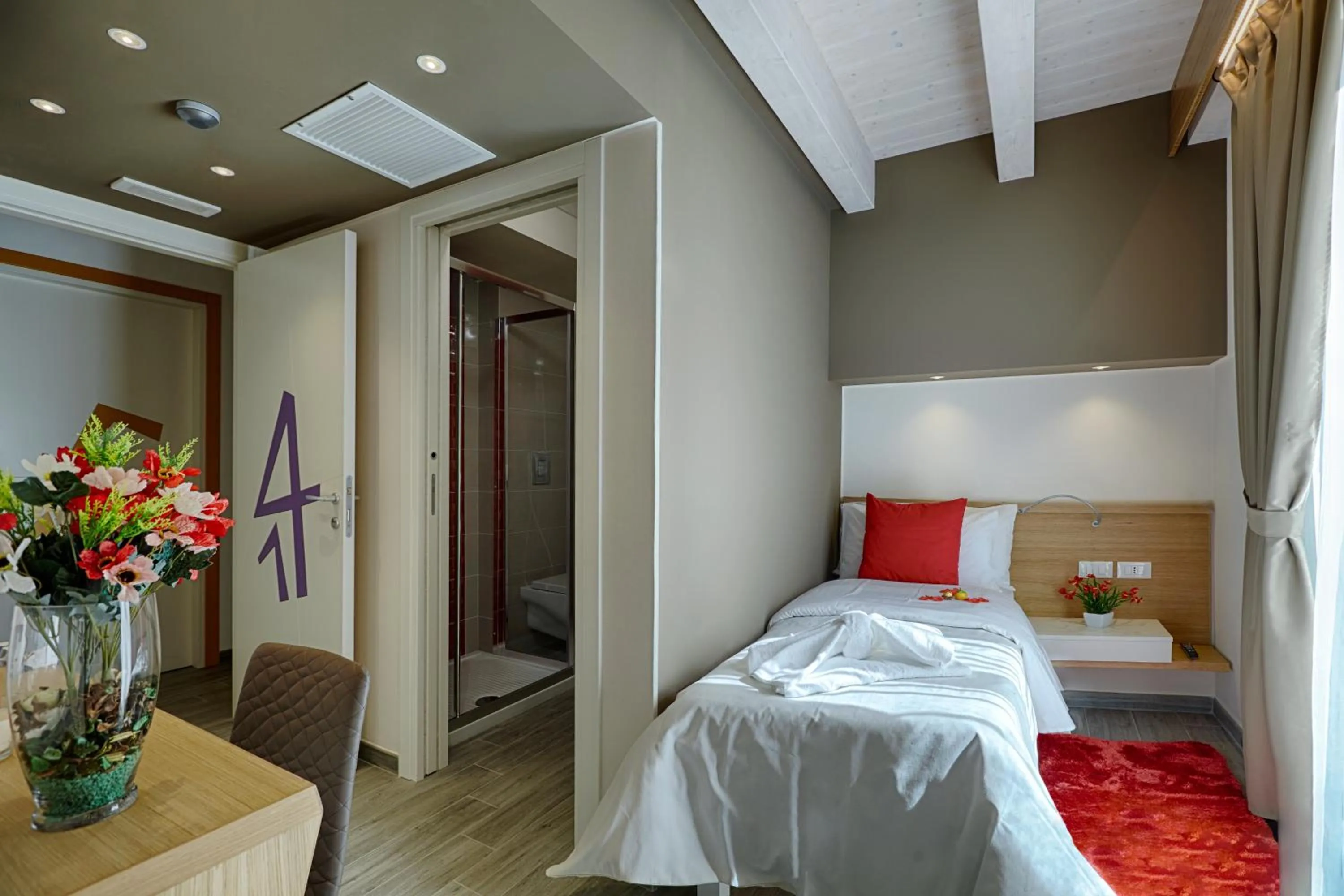 Bed in Hospitality Hotel