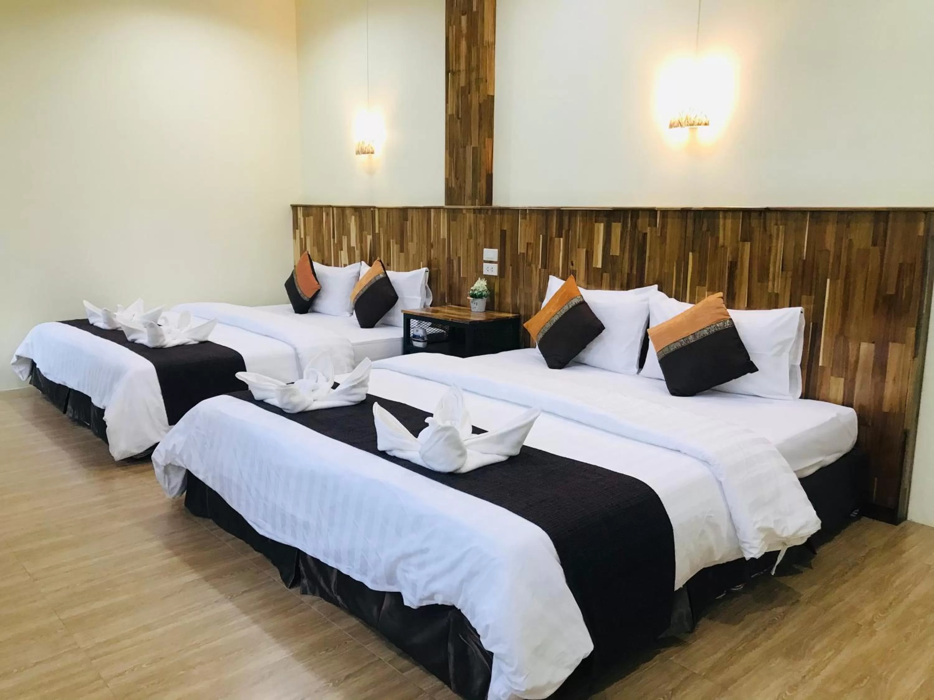 King Room with Two King Beds in Khao Sok Nature Place - SHA Certified