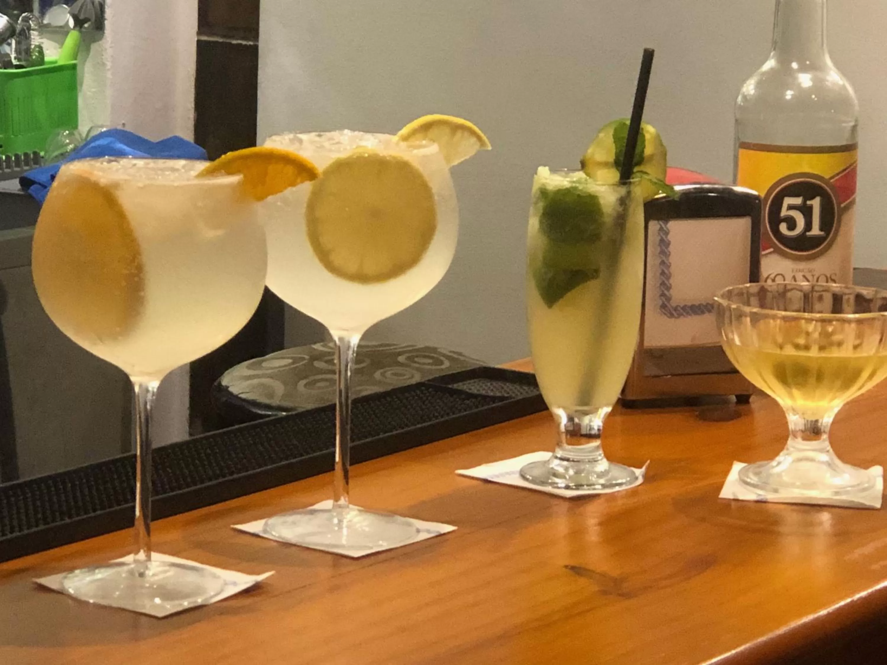 Alcoholic drinks in La Ysidora Hotel & Spa
