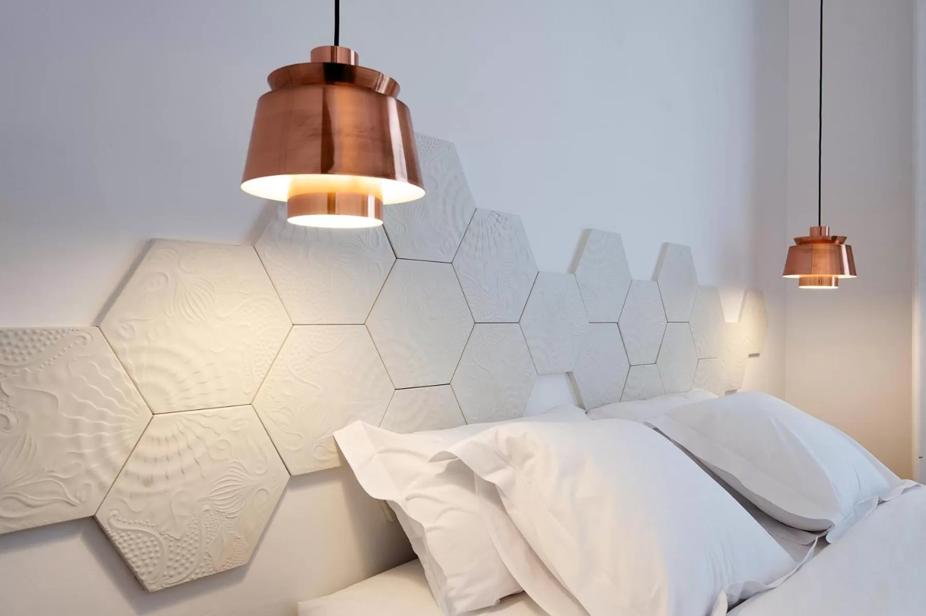 Decorative detail, Bed in La Casa de Antonio Boutique Rooms