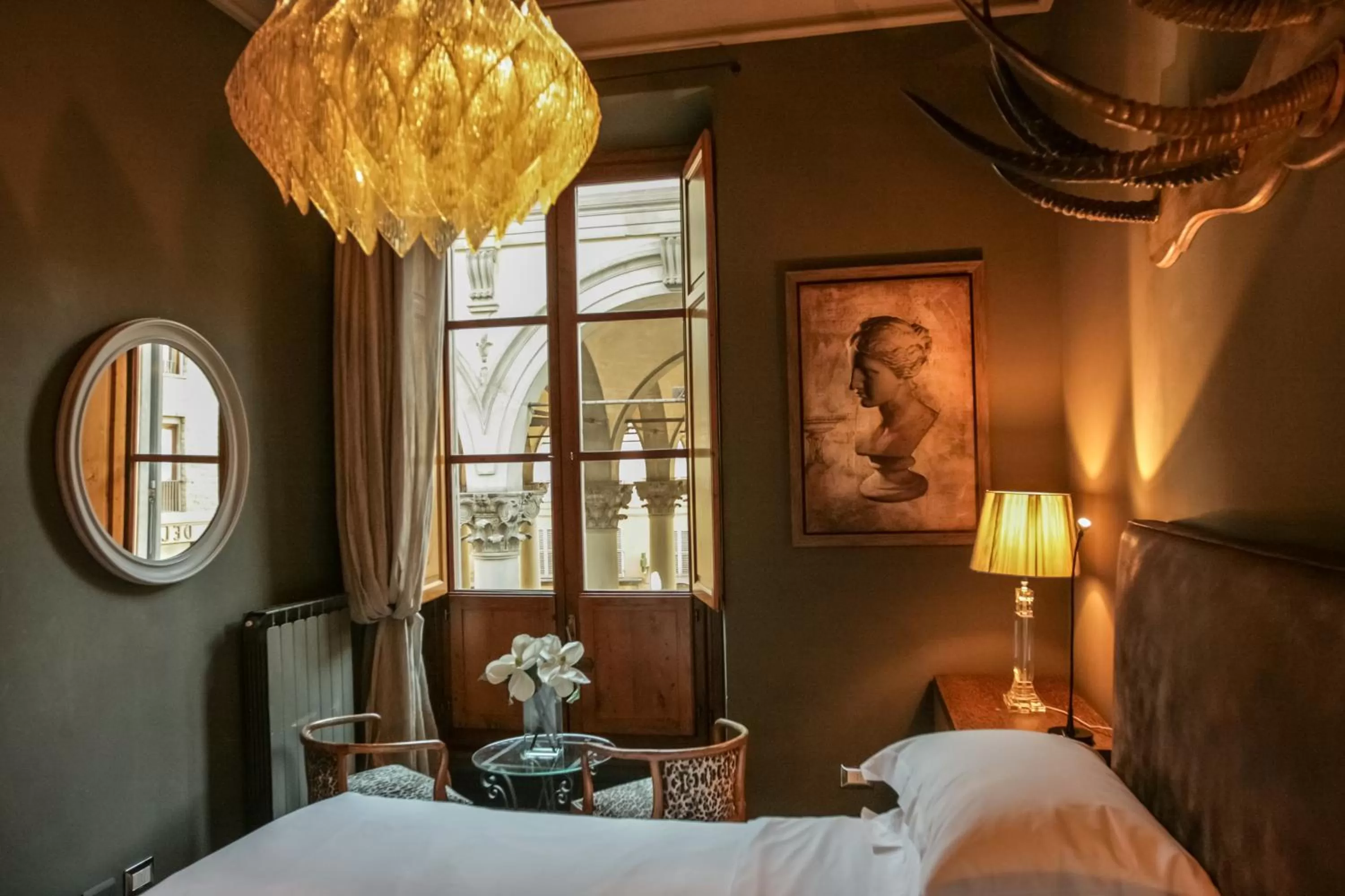 Bed in Porcellino Gallery Art Boutique BB