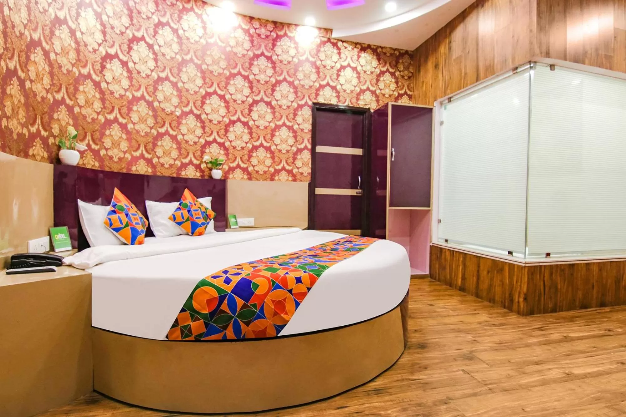 Bedroom, Bed in FabHotel Sallow Grand