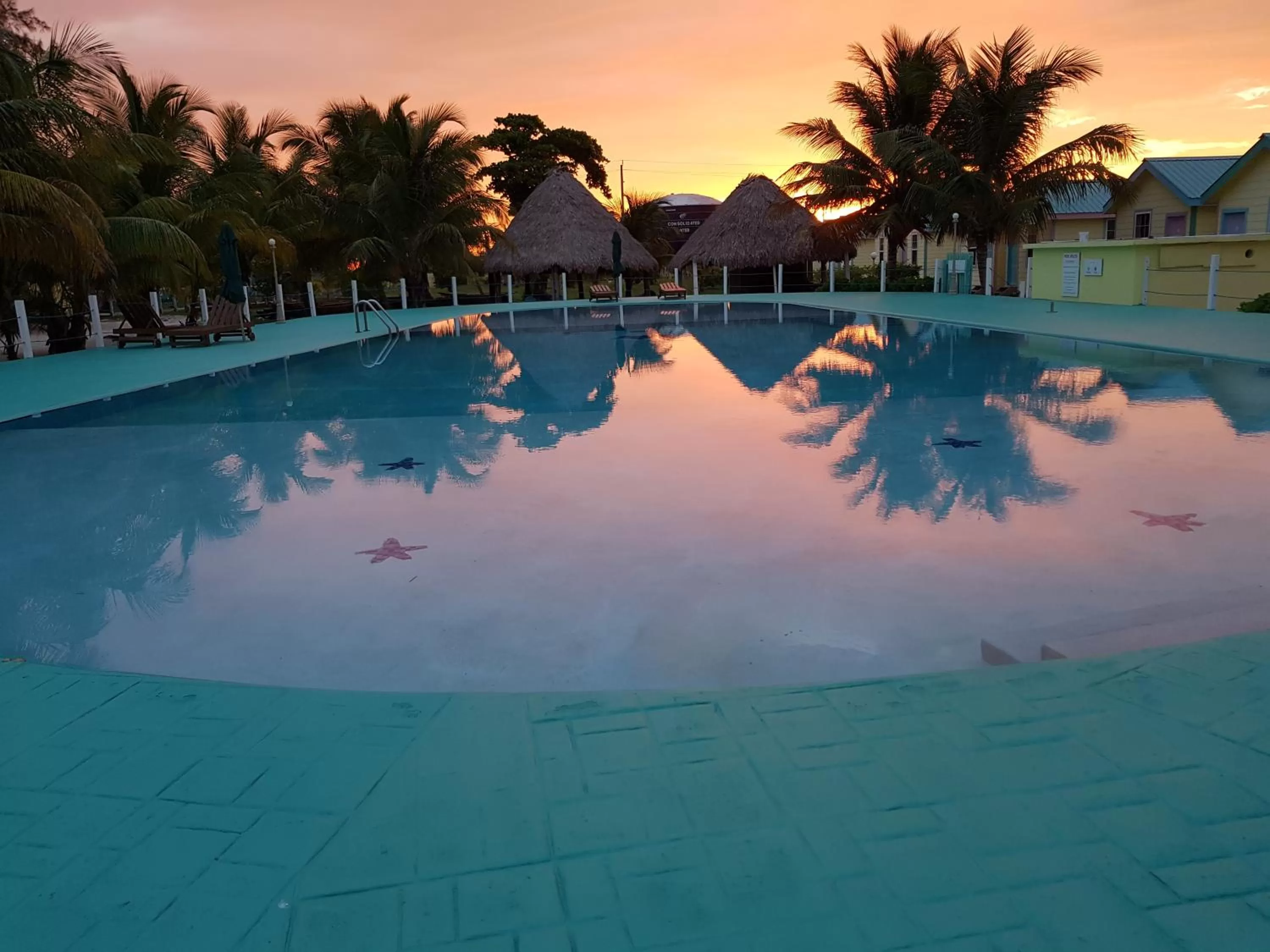 Swimming pool in Royal Caribbean Resort