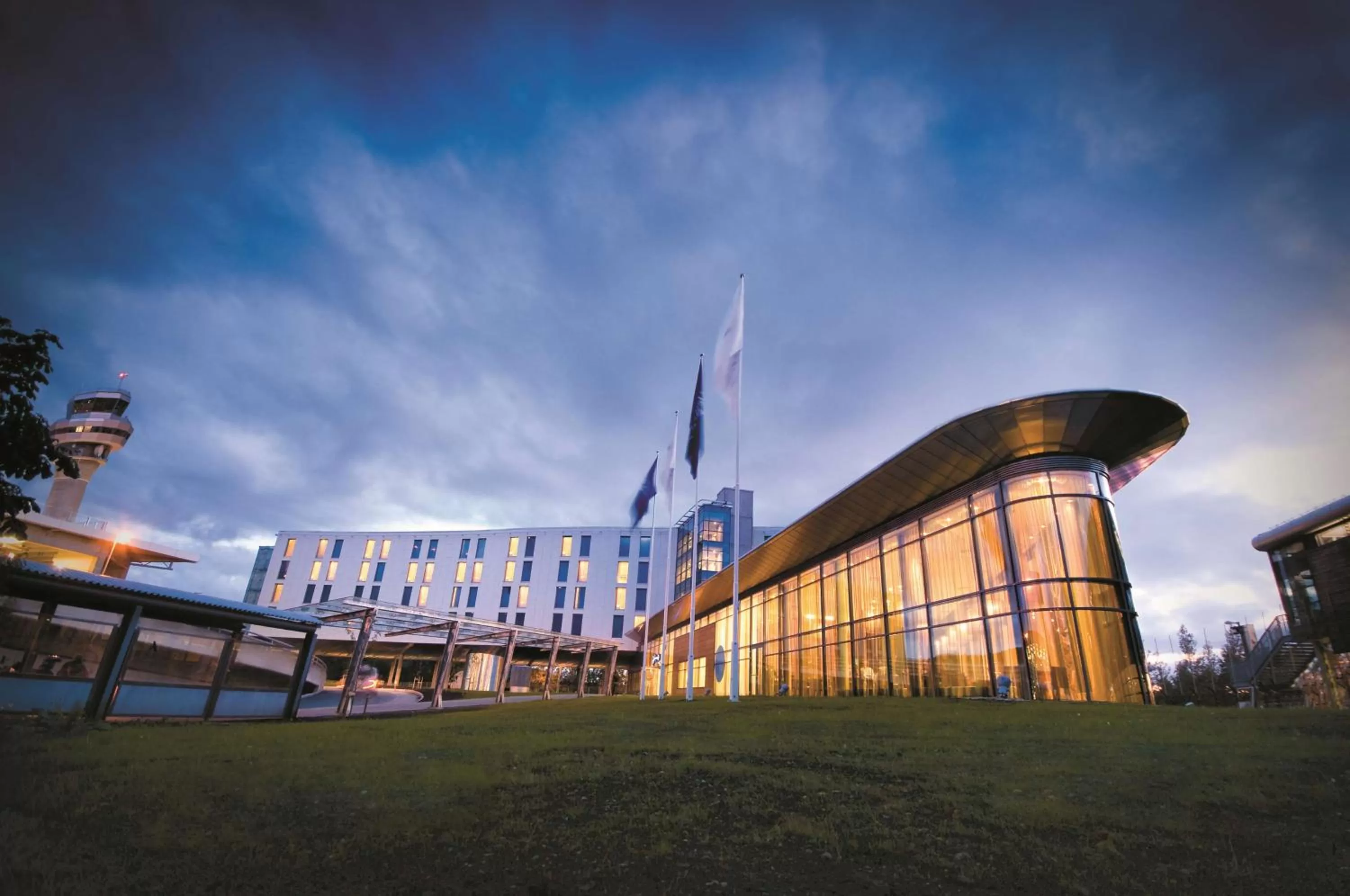 Property building in Radisson Blu Hotel, Trondheim Airport