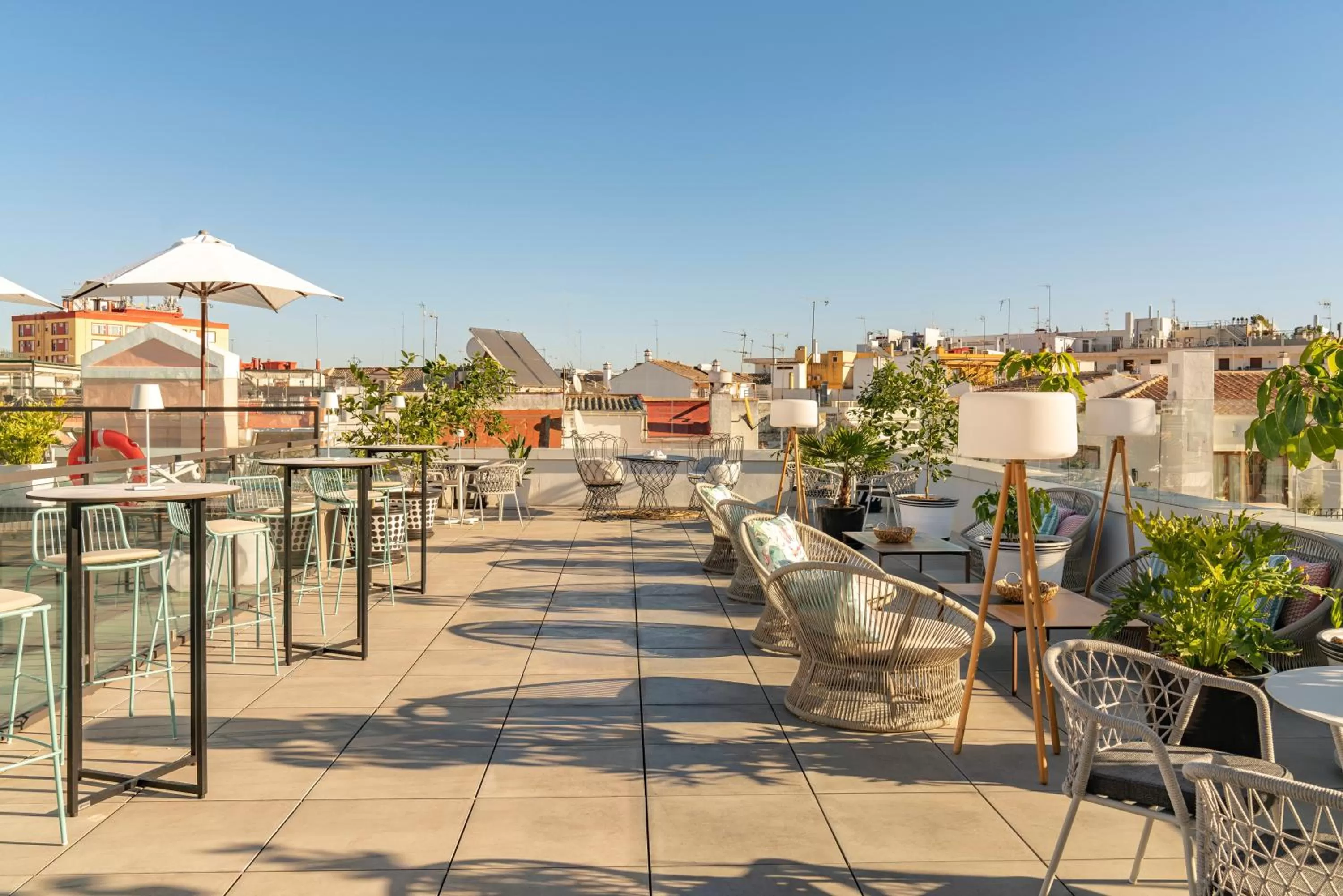Balcony/Terrace in Vincci Molviedro Suites Apartments
