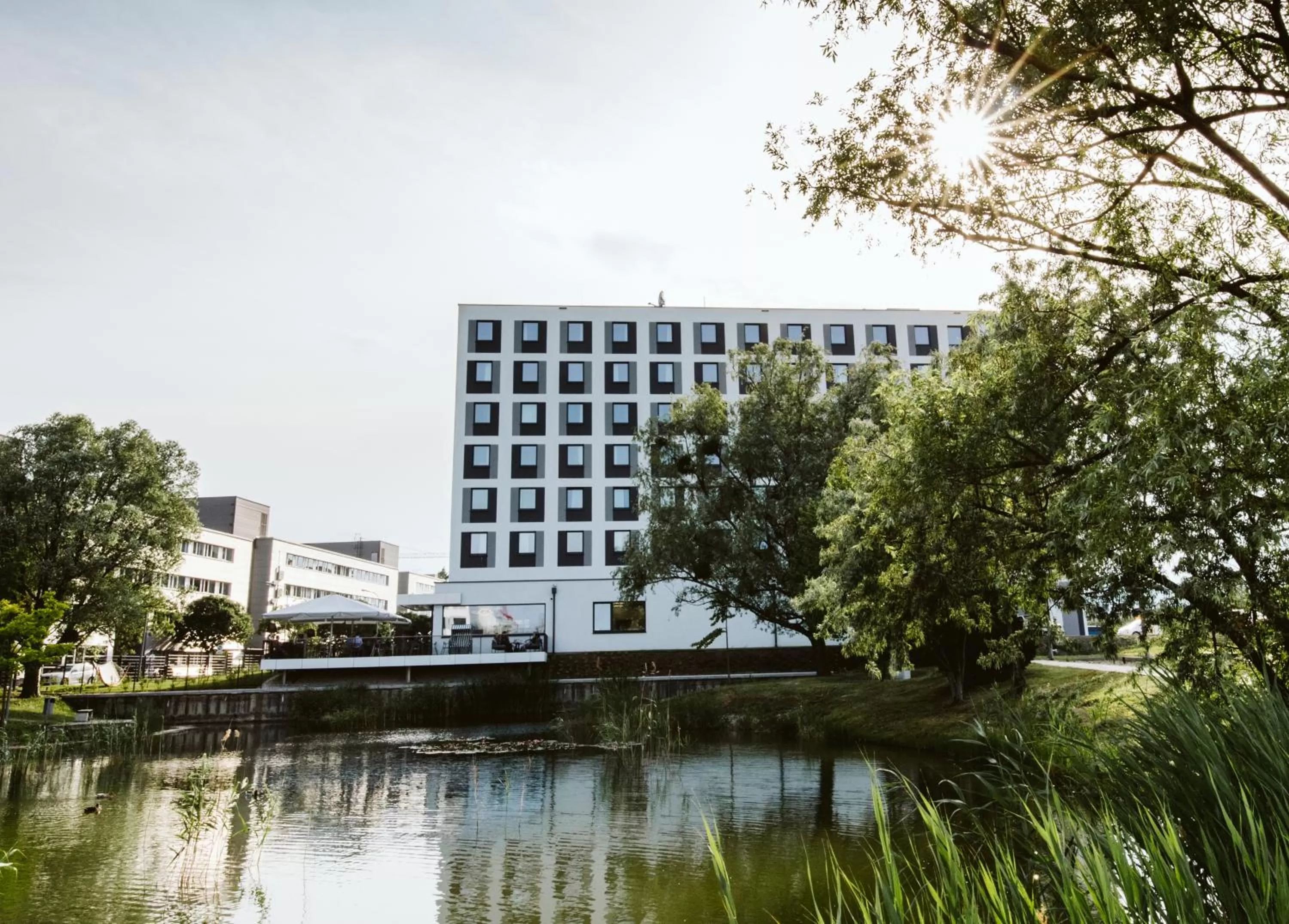 Property building in Hotel Rainers21