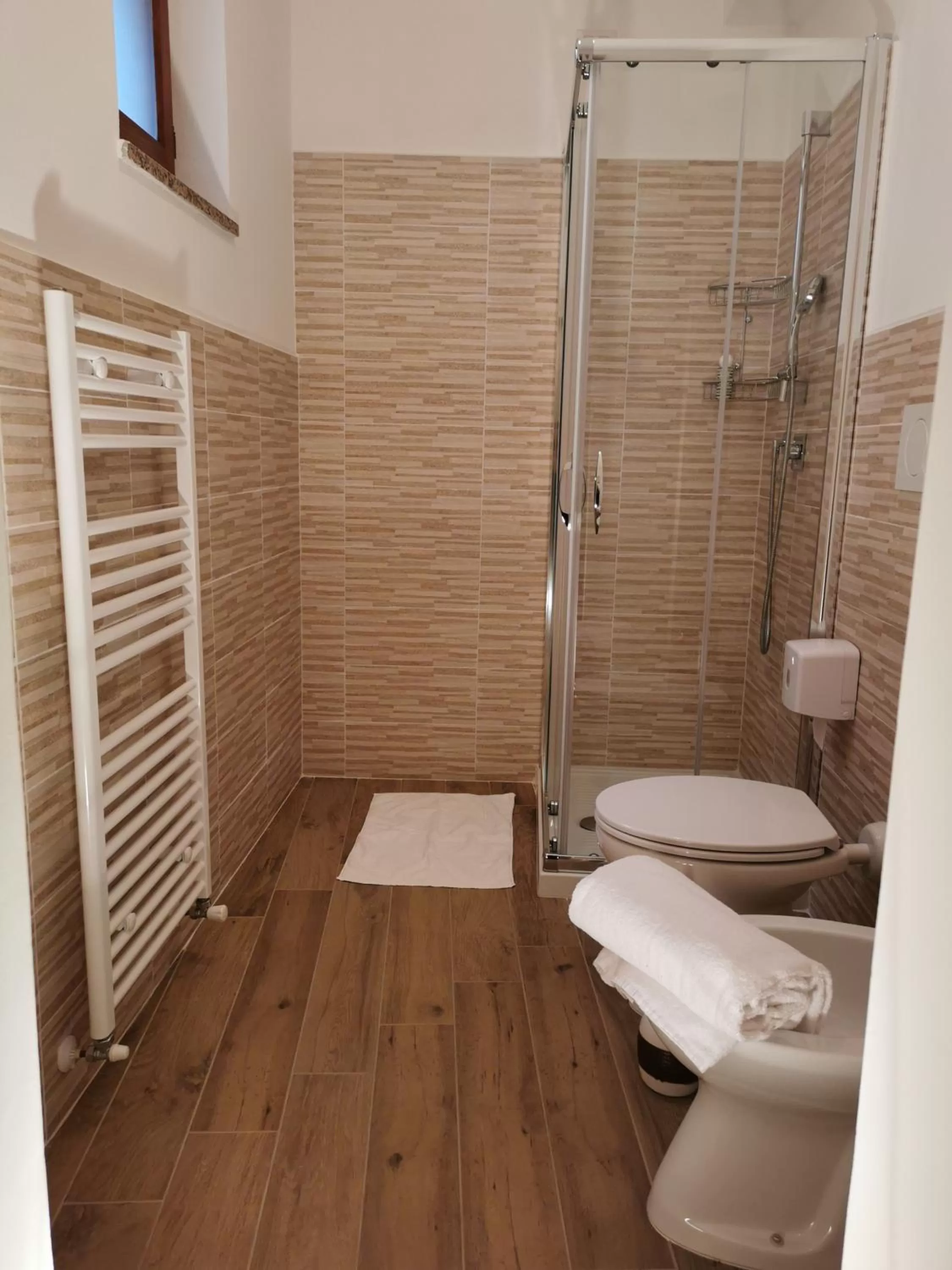 Shower in Hotel San Rufino