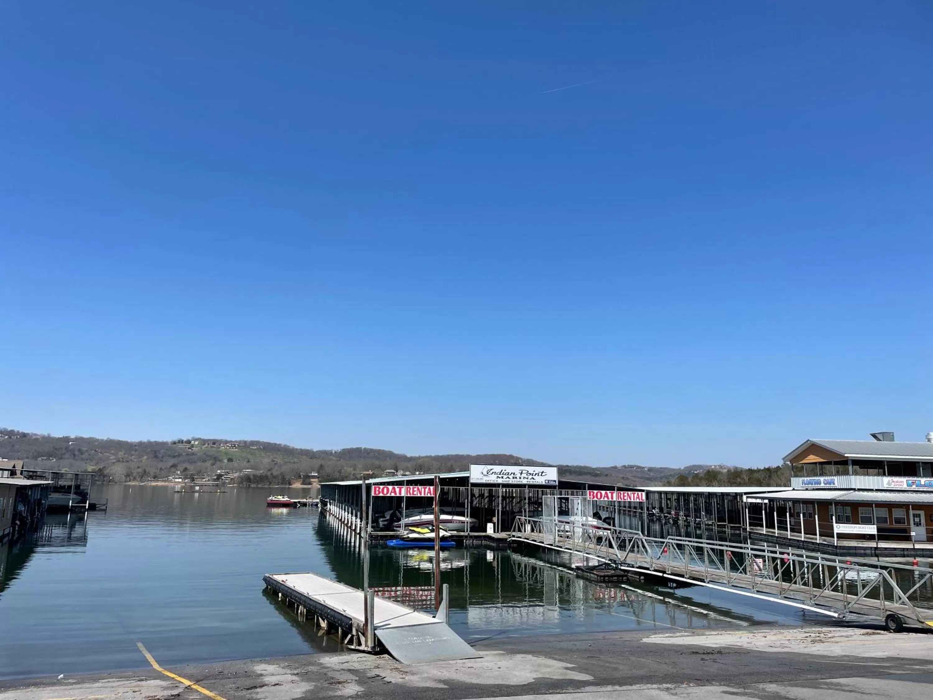 Lake view in Rockwood Condos on Table Rock Lake With Boat Slips