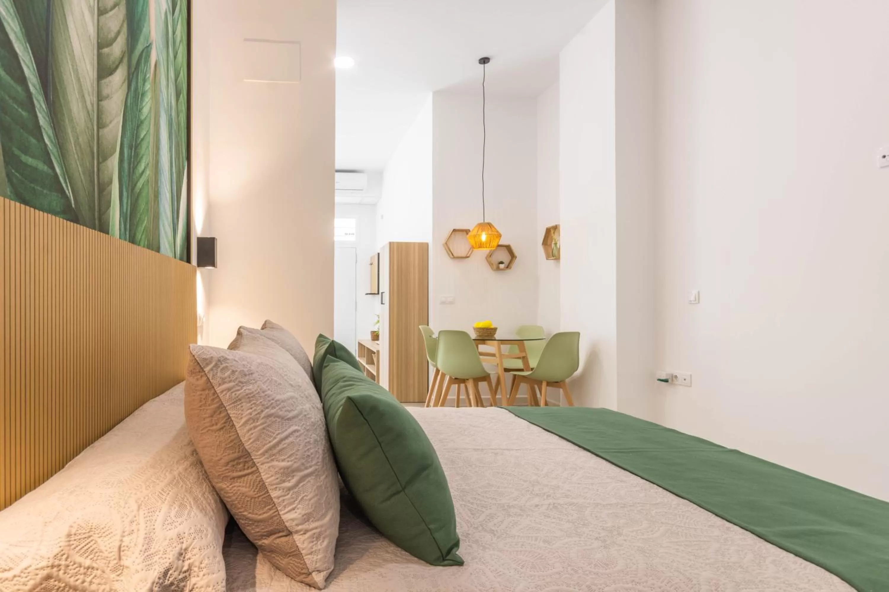 Bed in Apartamentos Alnatur