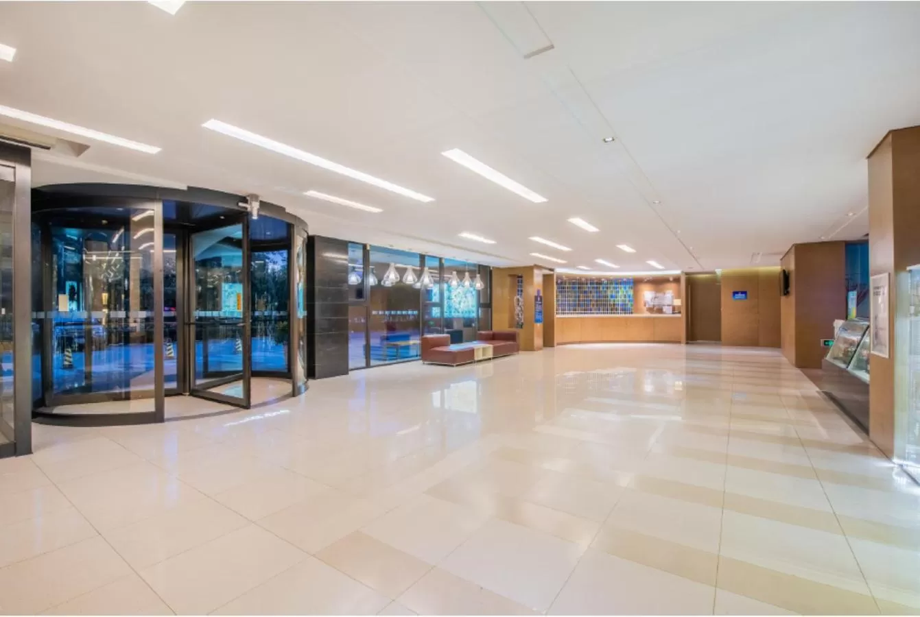 Lobby or reception in Holiday Inn Express Beijing Airport Zone, an IHG Hotel
