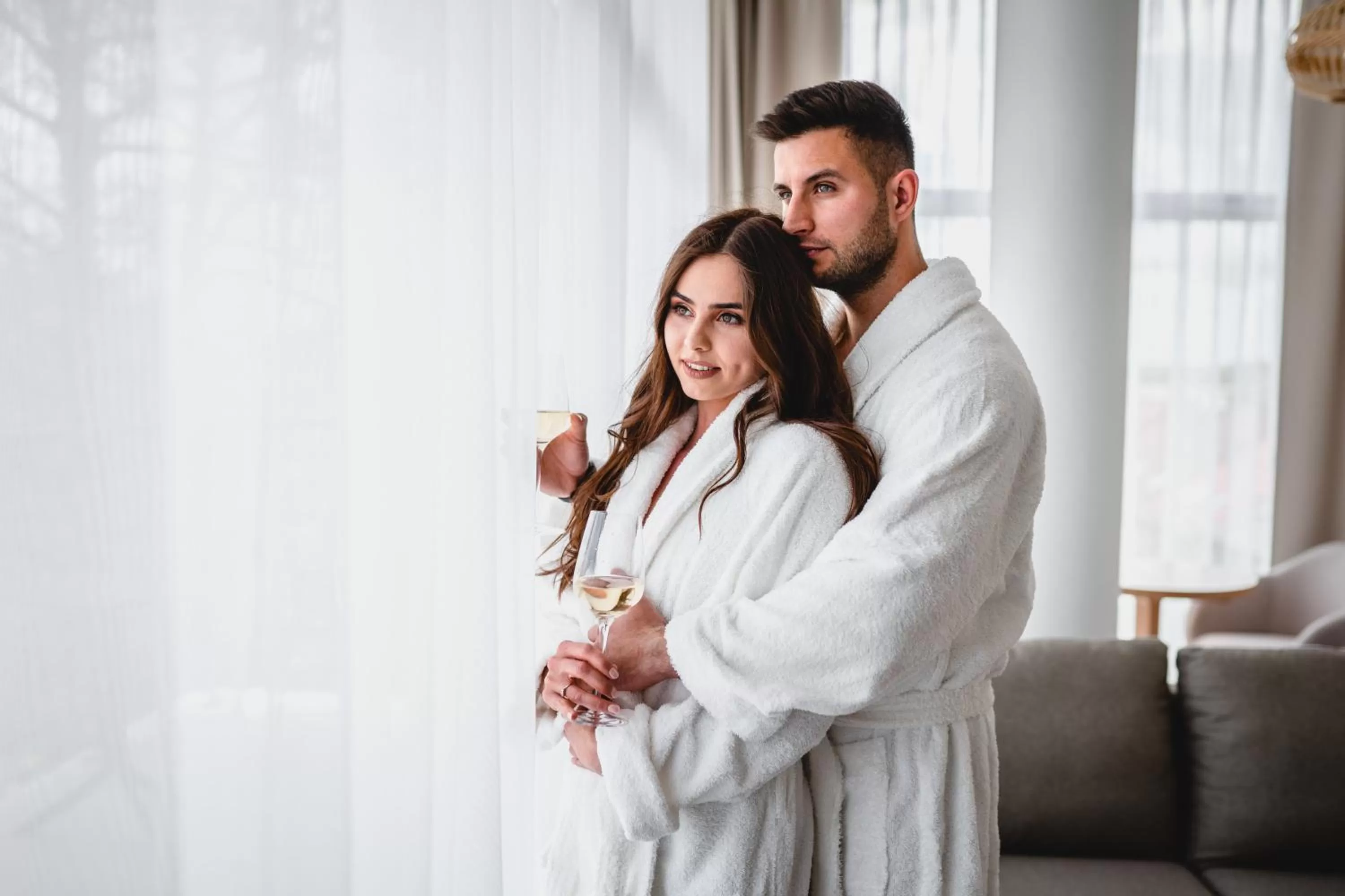 People in Molo Park Mielno