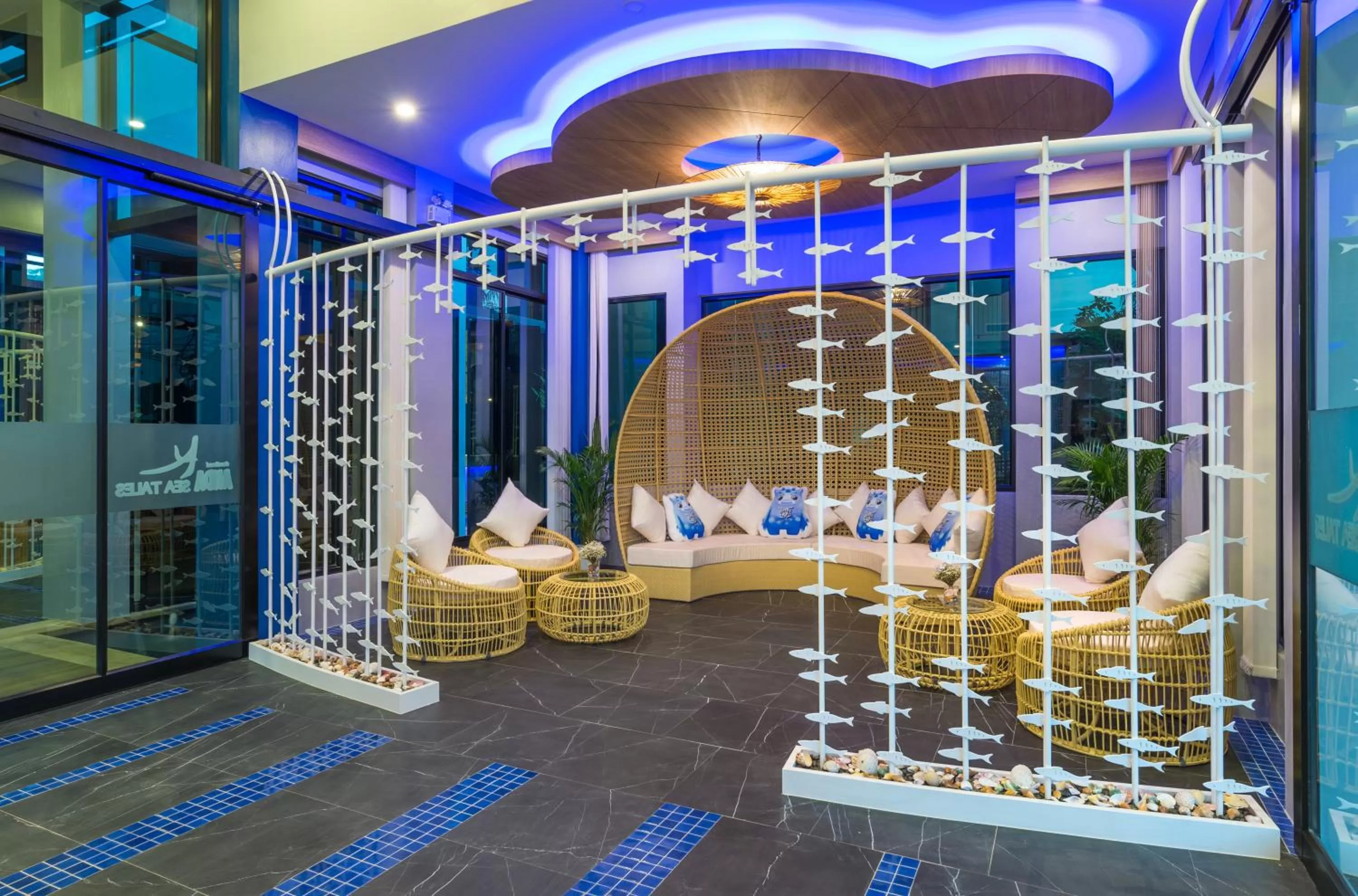 Lobby or reception in Anda Sea Tales Resort-SHA Plus