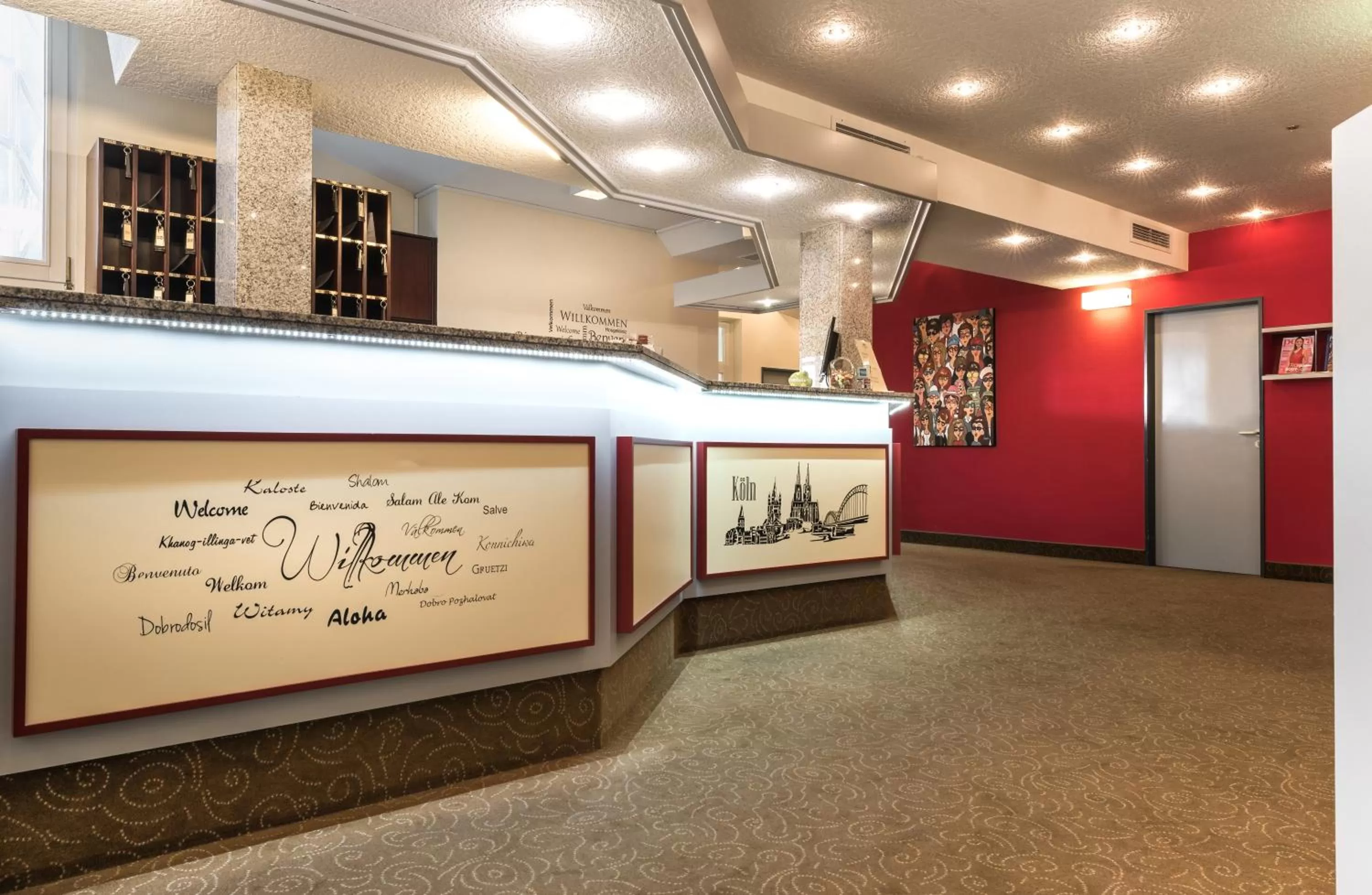 Lobby or reception in Hotel am Stadtpark