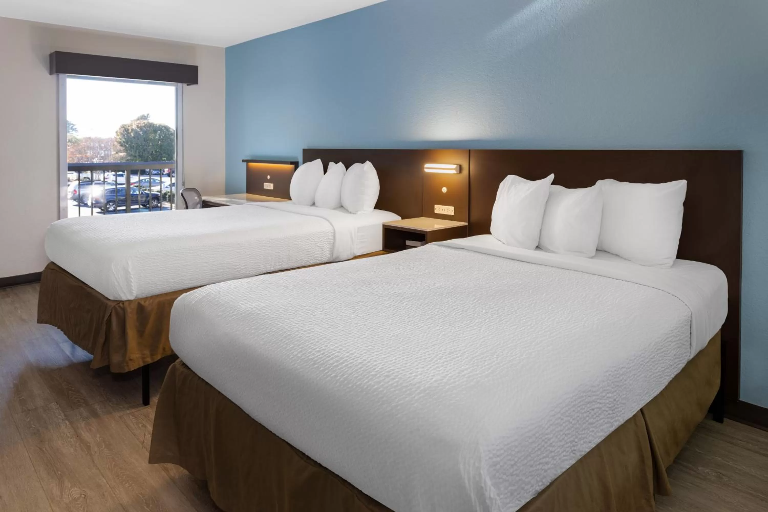 Bed in Baymont by Wyndham Camp Lejeune