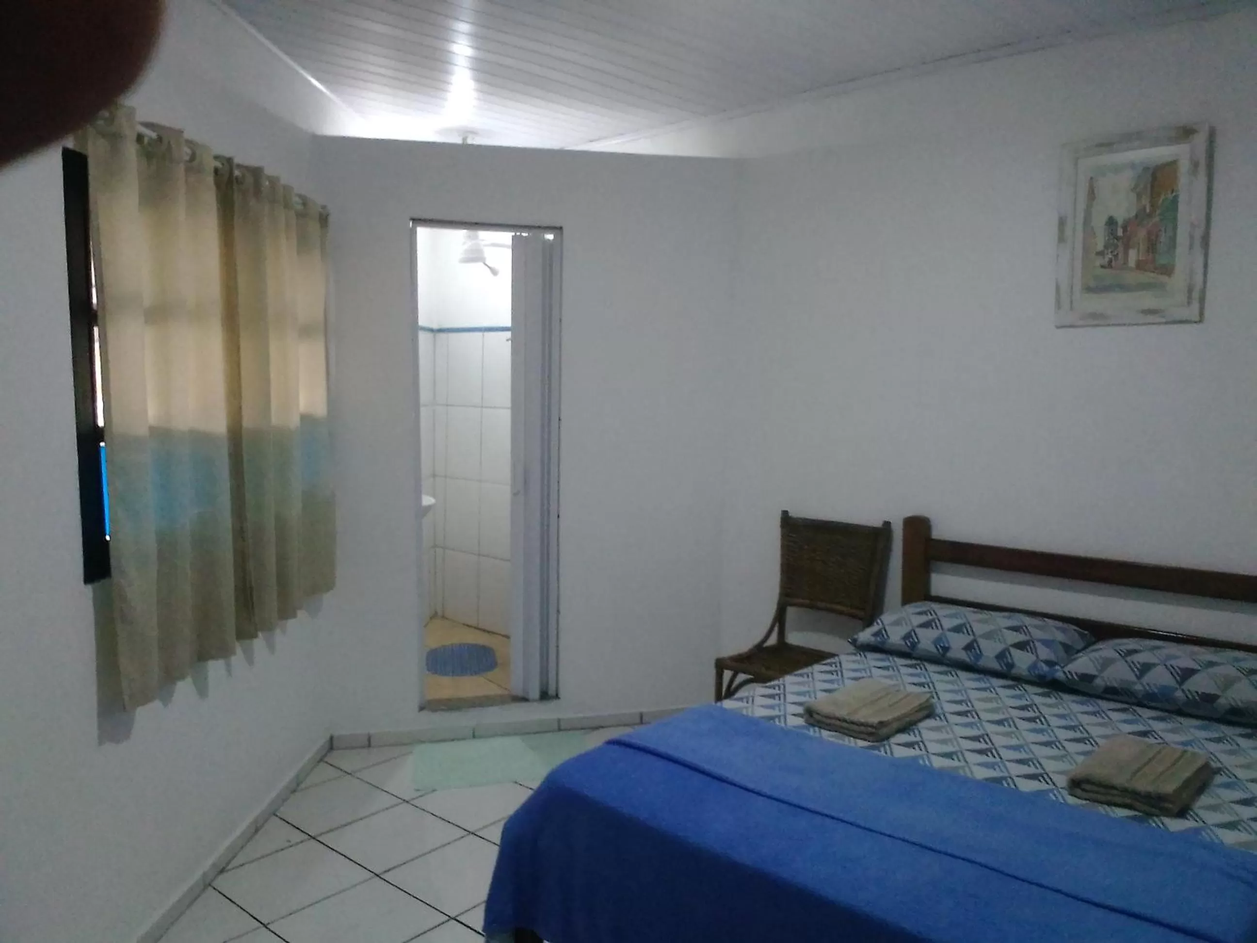 Bed in Hospedagem Pousada Fantasia Paraty