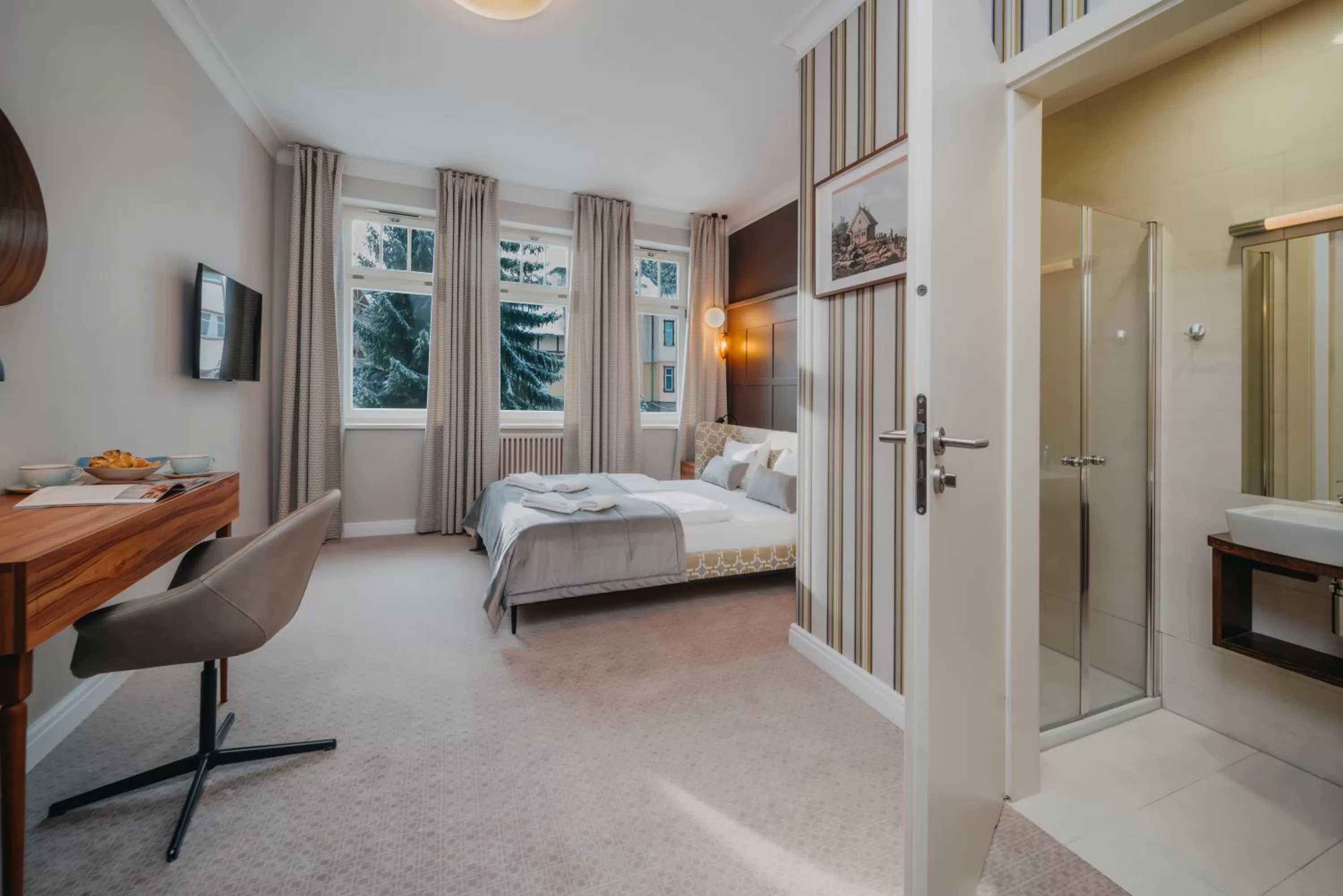 Bed in Bossa Nova Silence & Boutique Hotel