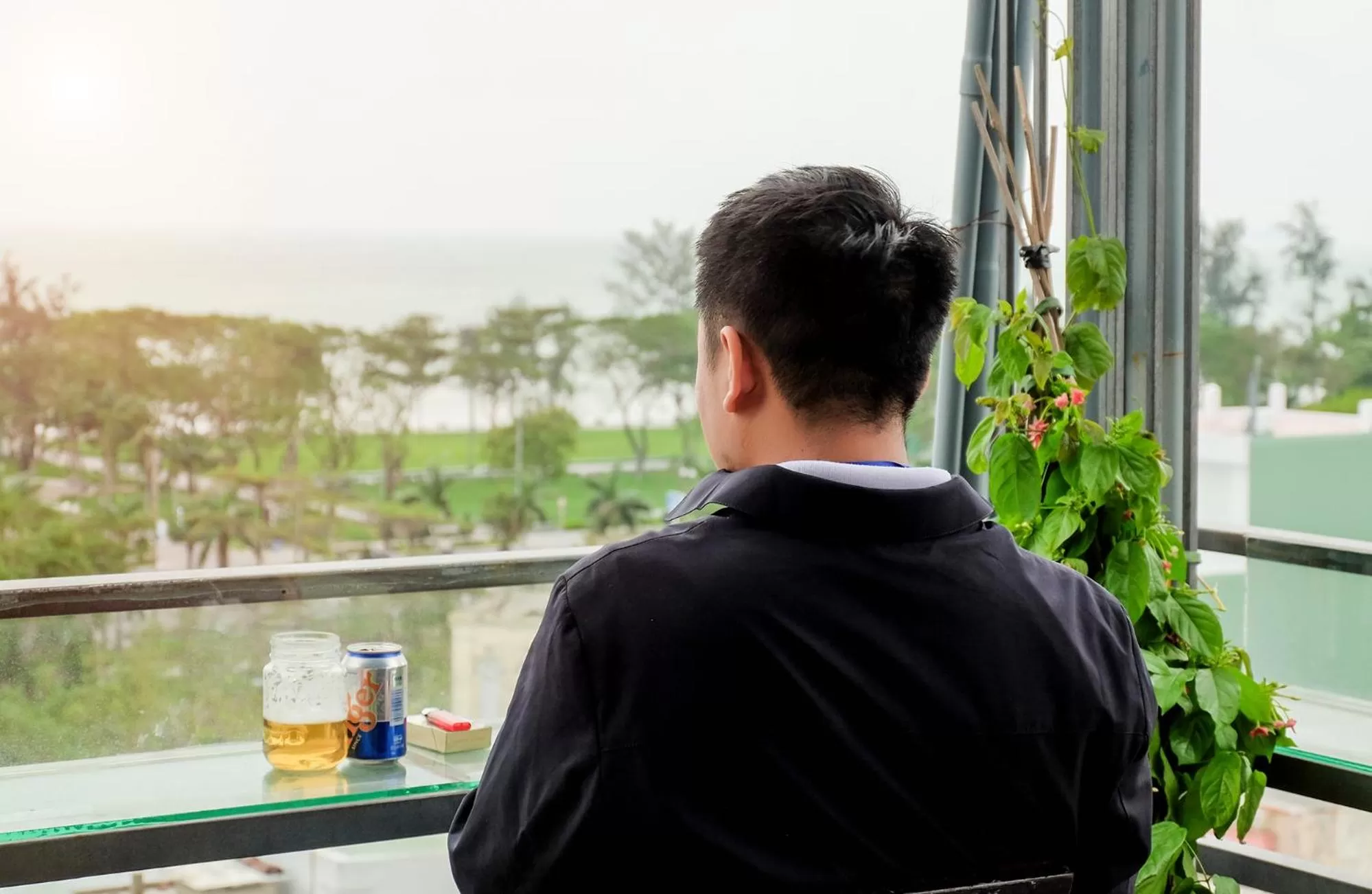Balcony/Terrace in Lucky Hotel Quy Nhon