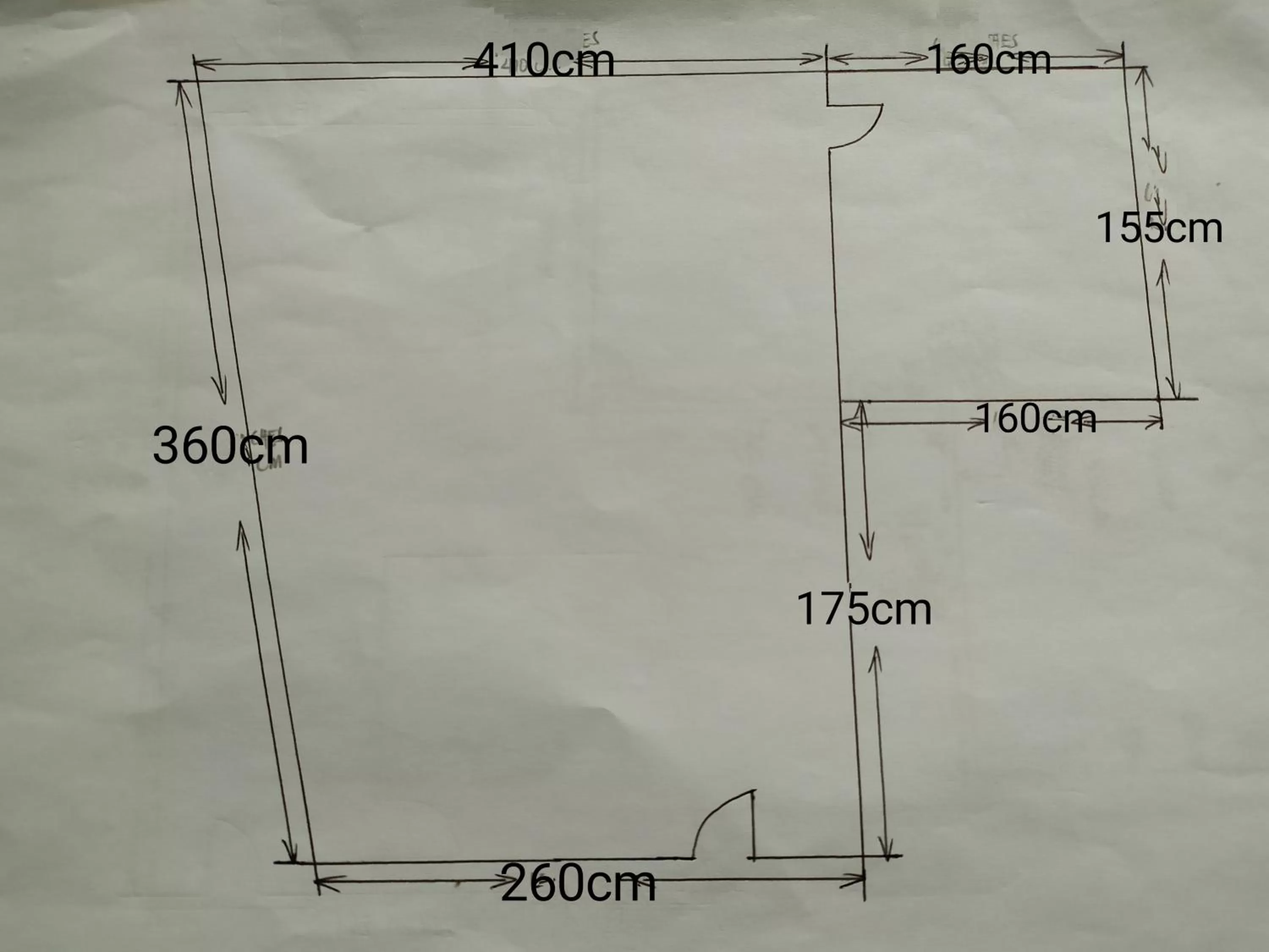 Floor plan in St. John Island View Pensionne