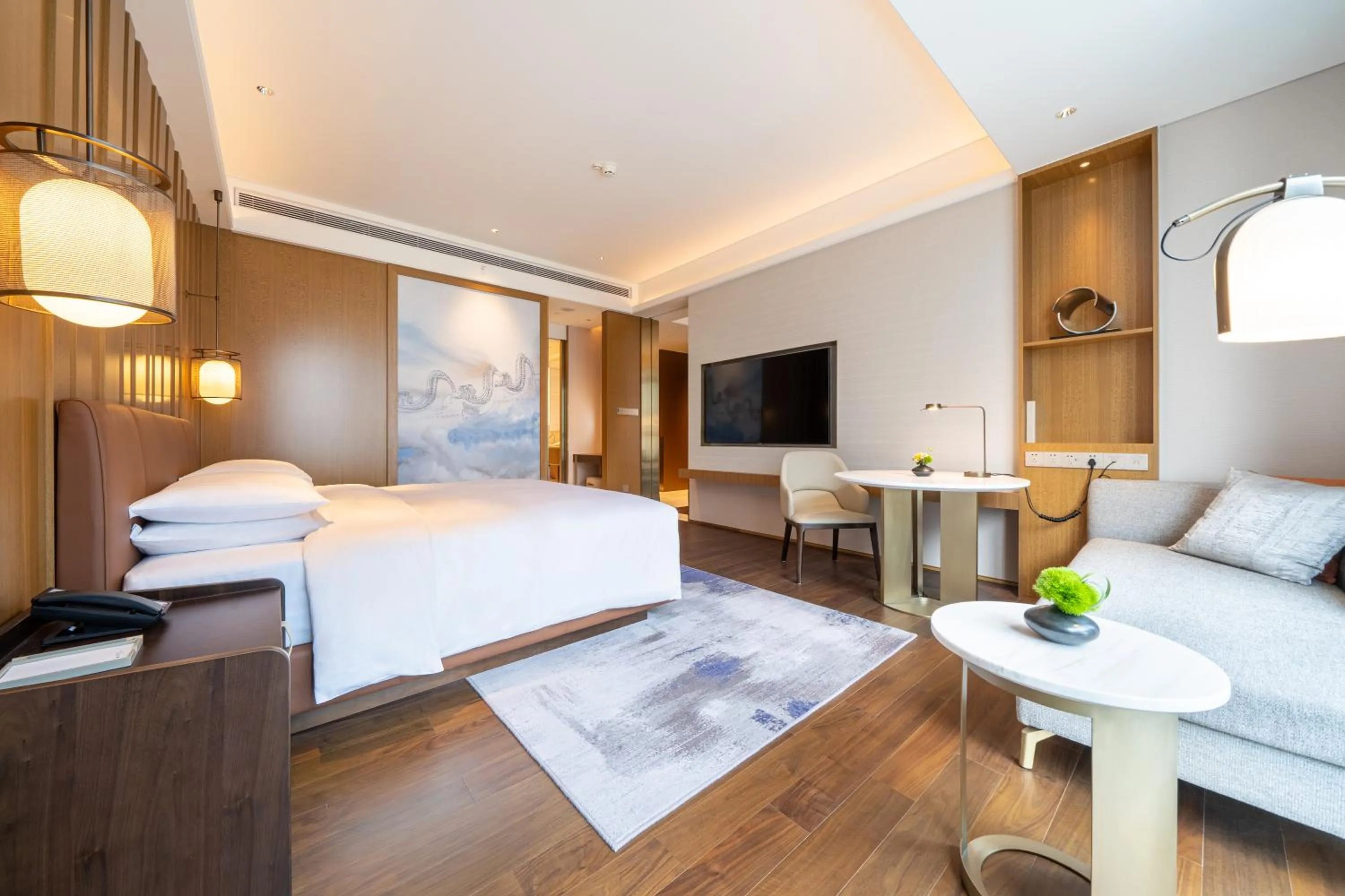 Bedroom, Bed in Hyatt Regency Guangzhou Zengcheng