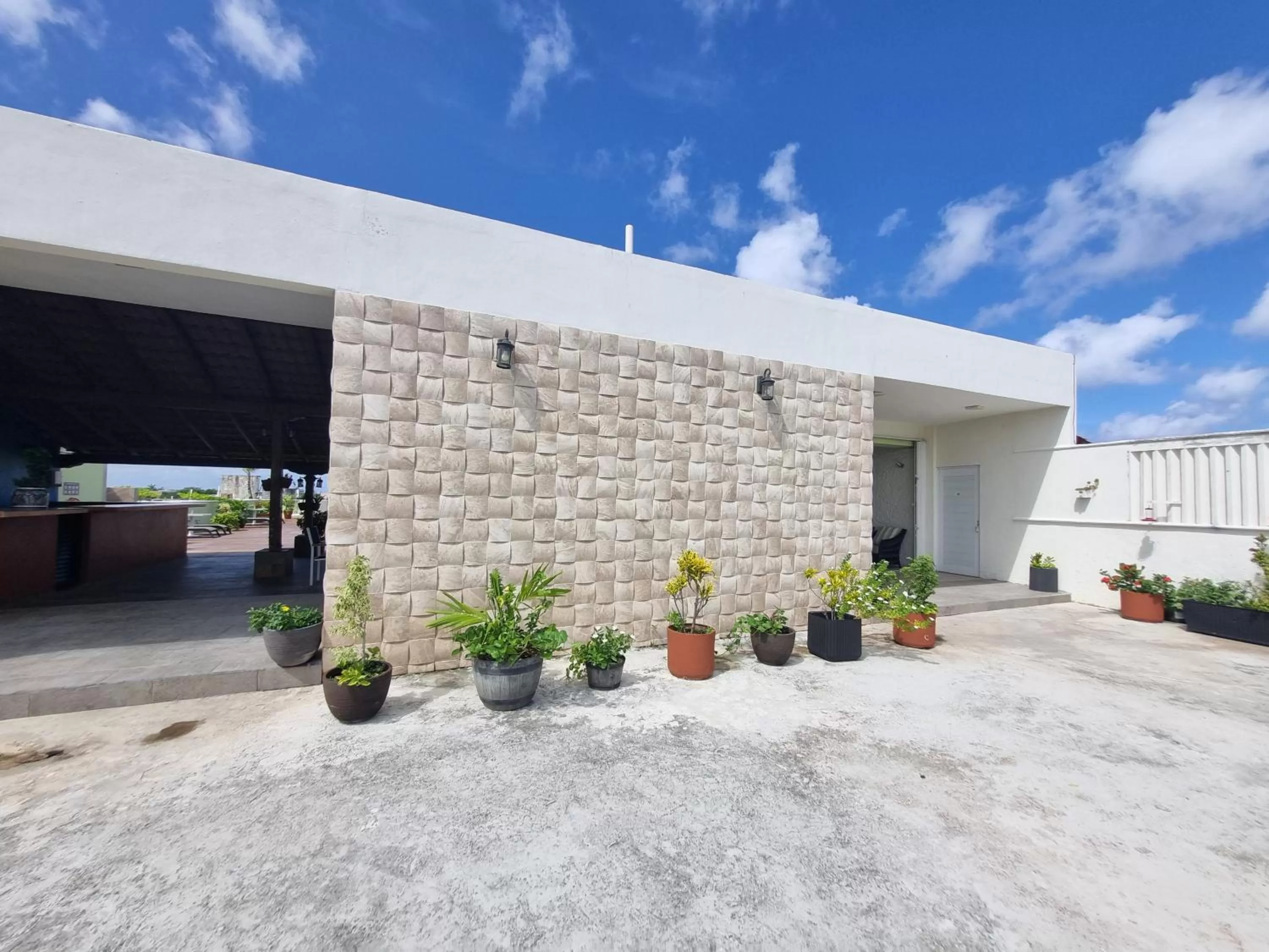 Solarium in Hotel Plaza Cozumel