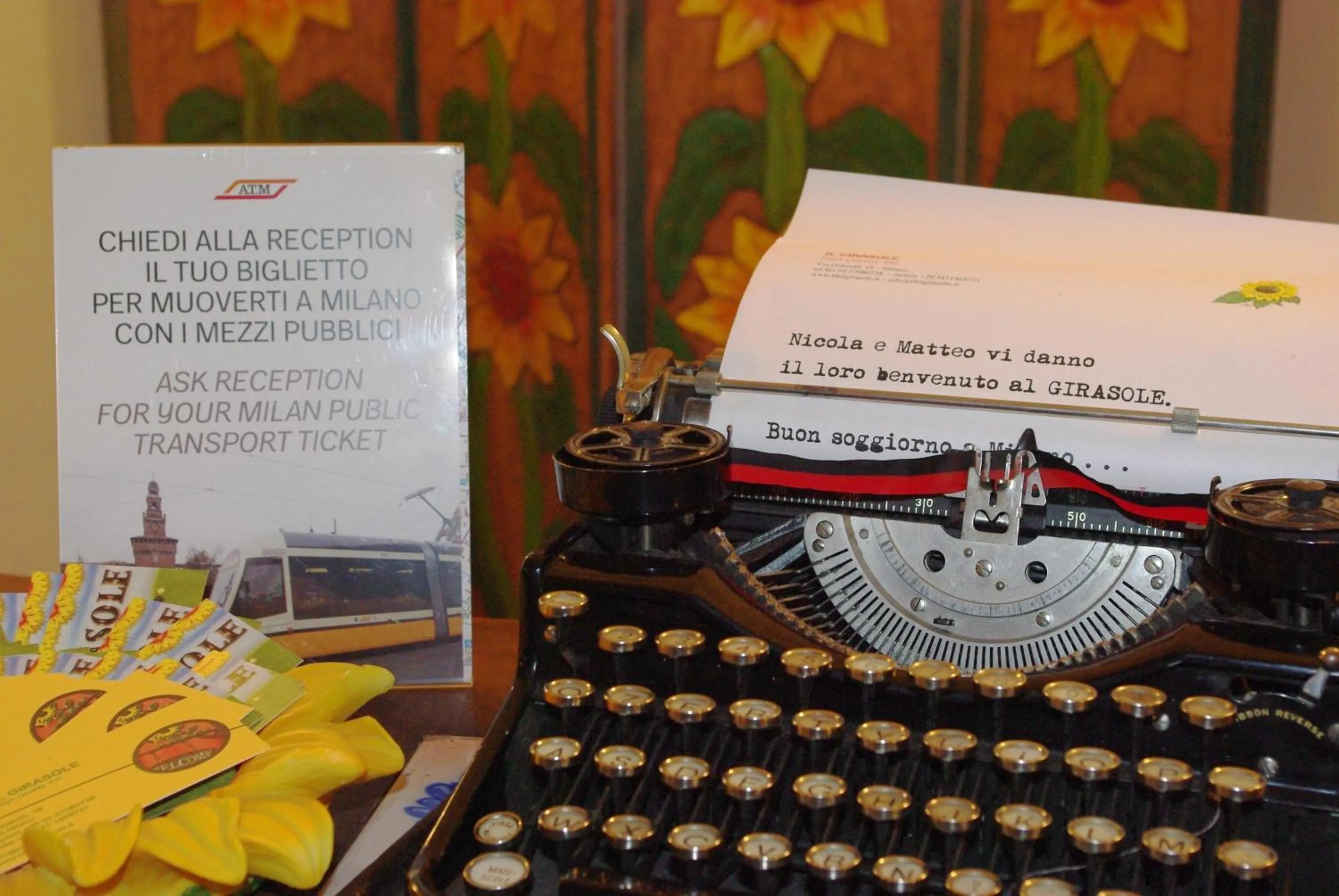 Lobby or reception in Il Girasole High Quality Inn