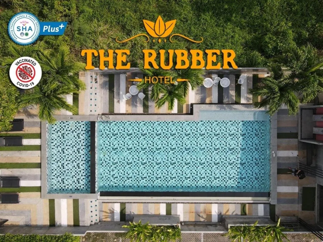 Swimming pool in The Rubber Hotel Phuket