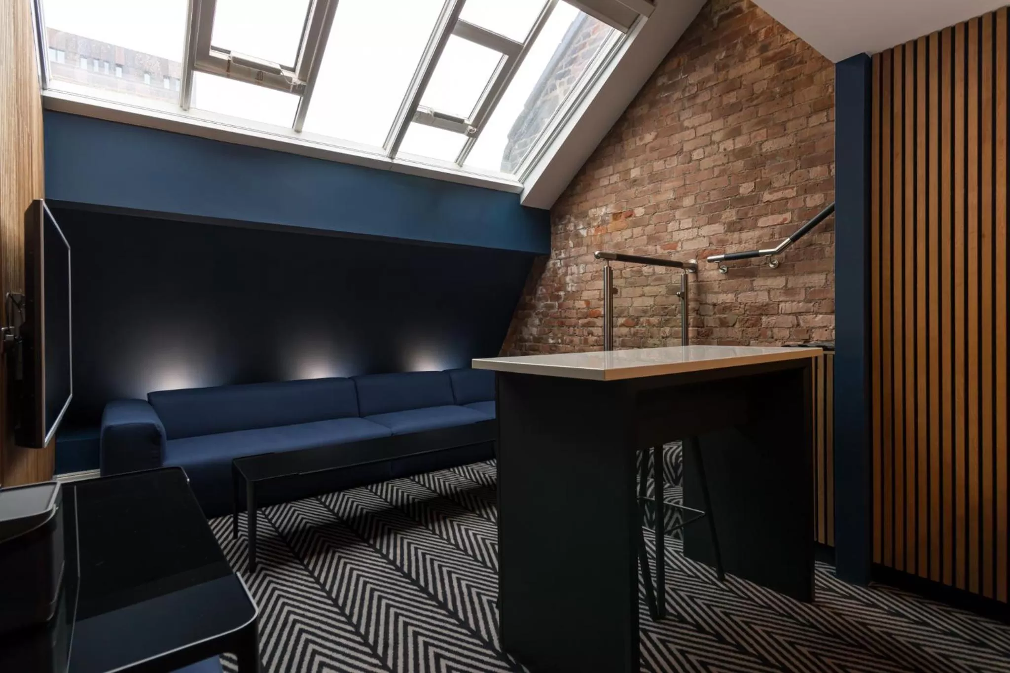 Seating area in Velvet Hotel Manchester, WorldHotels Crafted