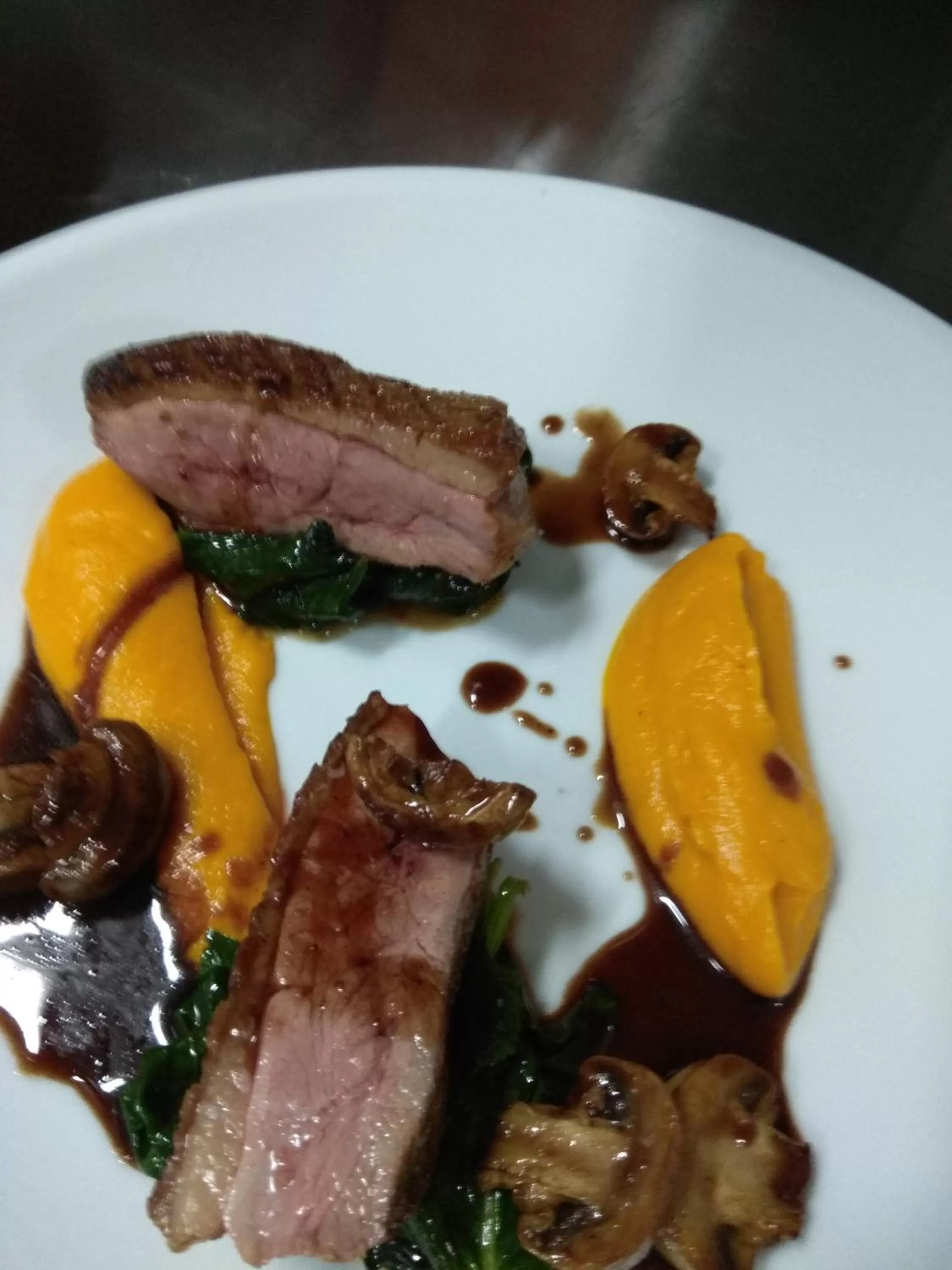 Food close-up in Roots Hotel and Wine Bar