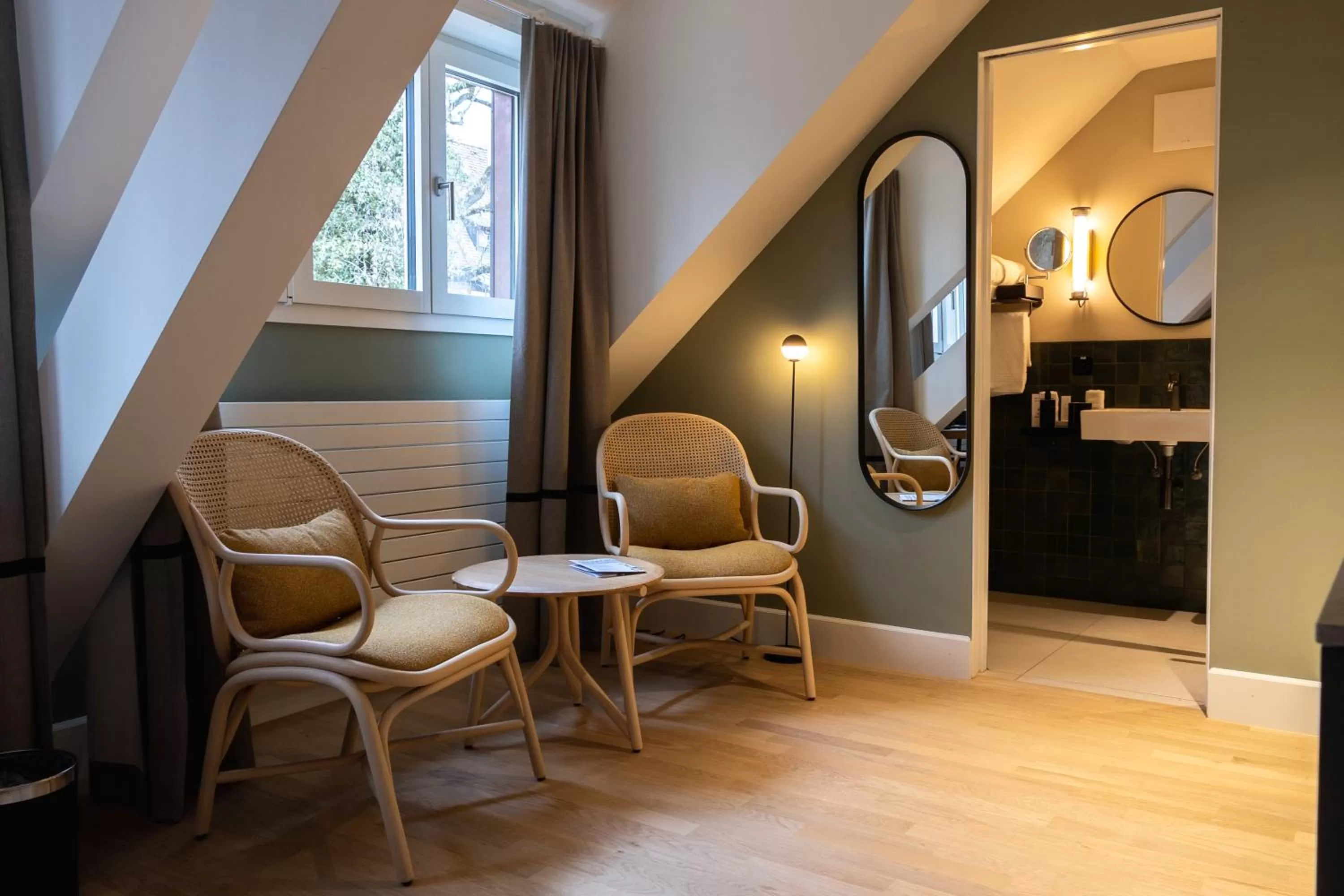 Bedroom in Boutique Hotel Waldhaus beider Basel