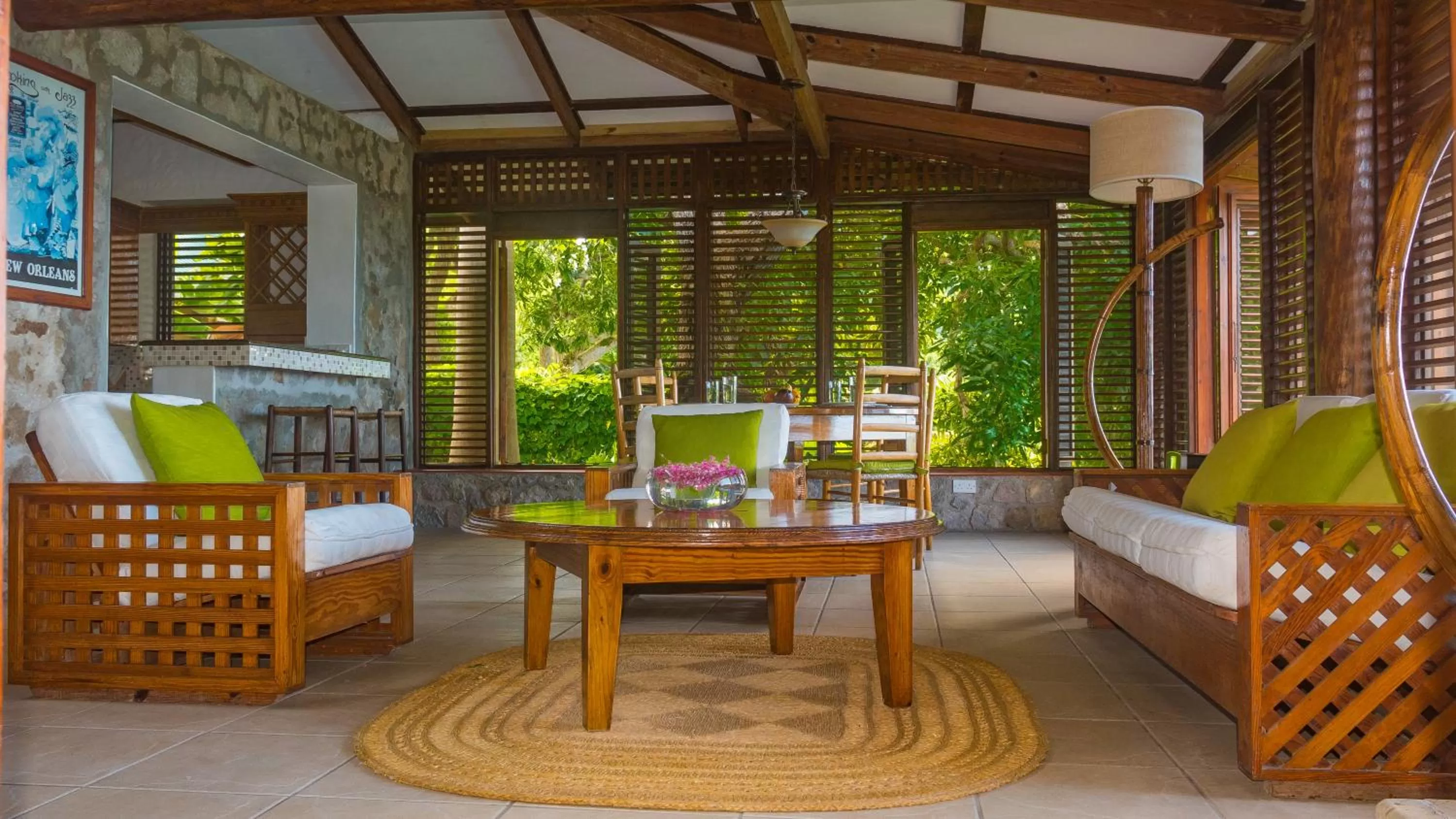 Living room in Stonefield Villa Resort