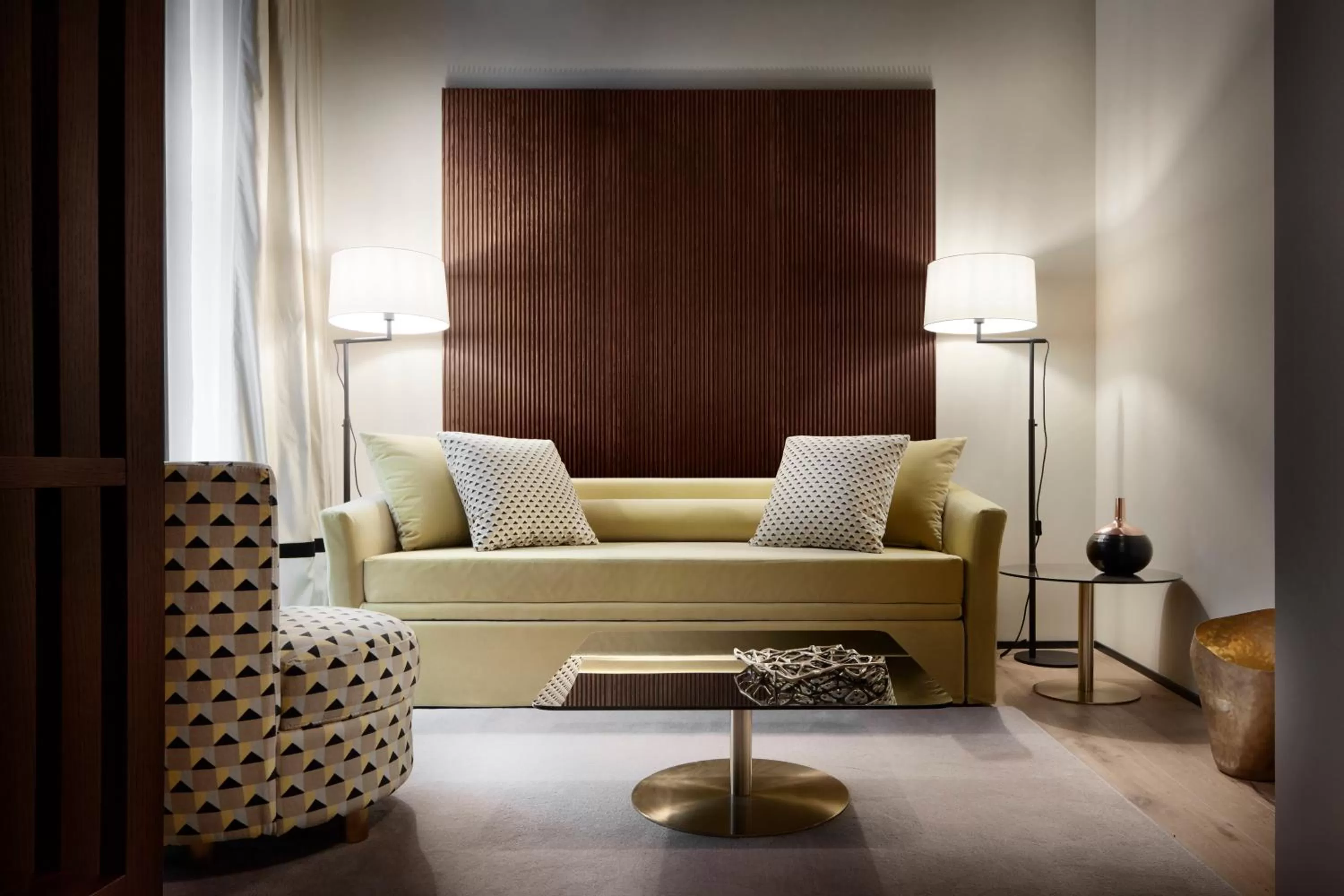 Living room in Speronari Suites