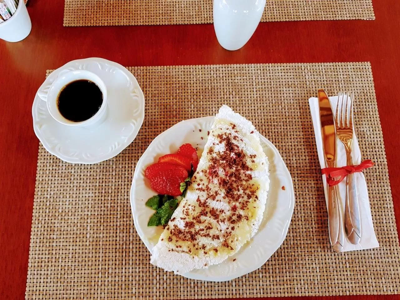 Breakfast in Pousada Santa Thereza