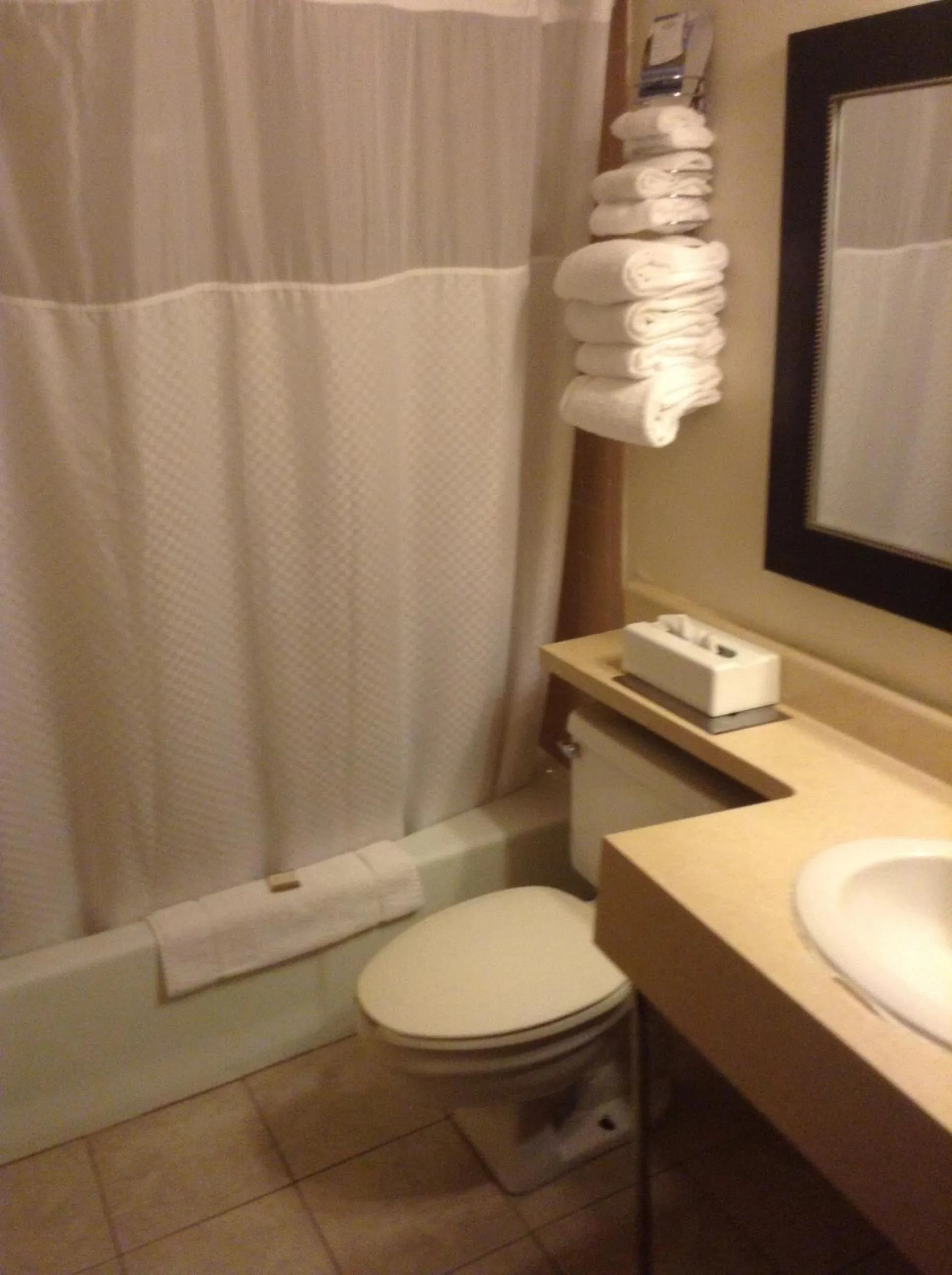 Bathroom in Baymont by Wyndham Dubuque