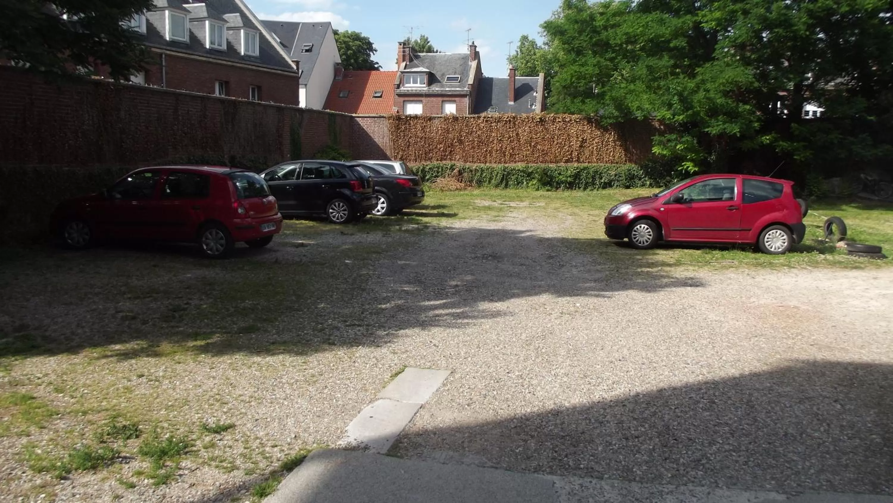 Garden view in Hotel Au Spatial