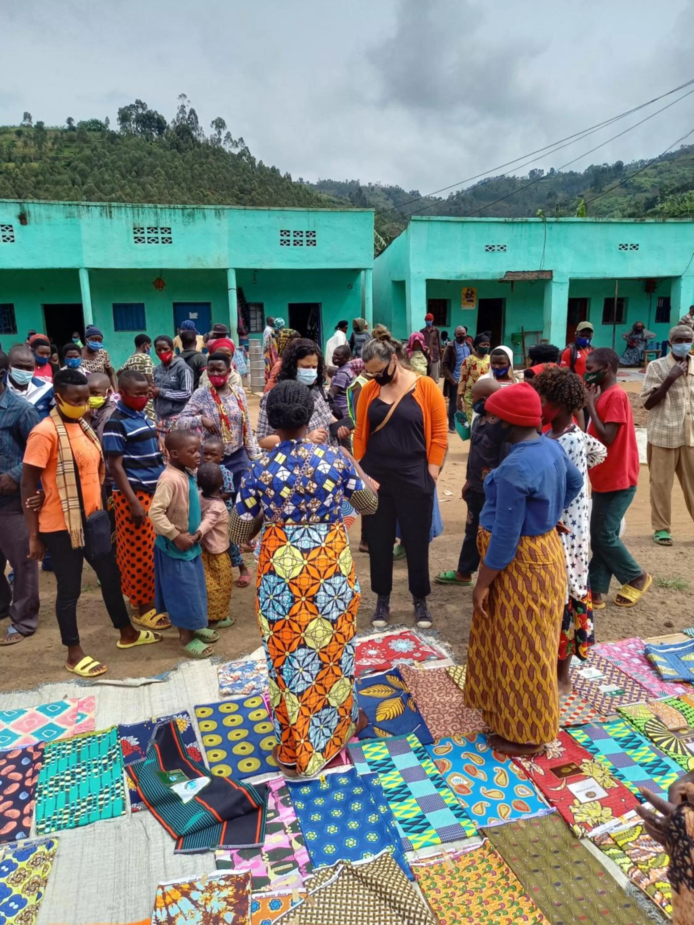group of guests in Isange Paradise Resort