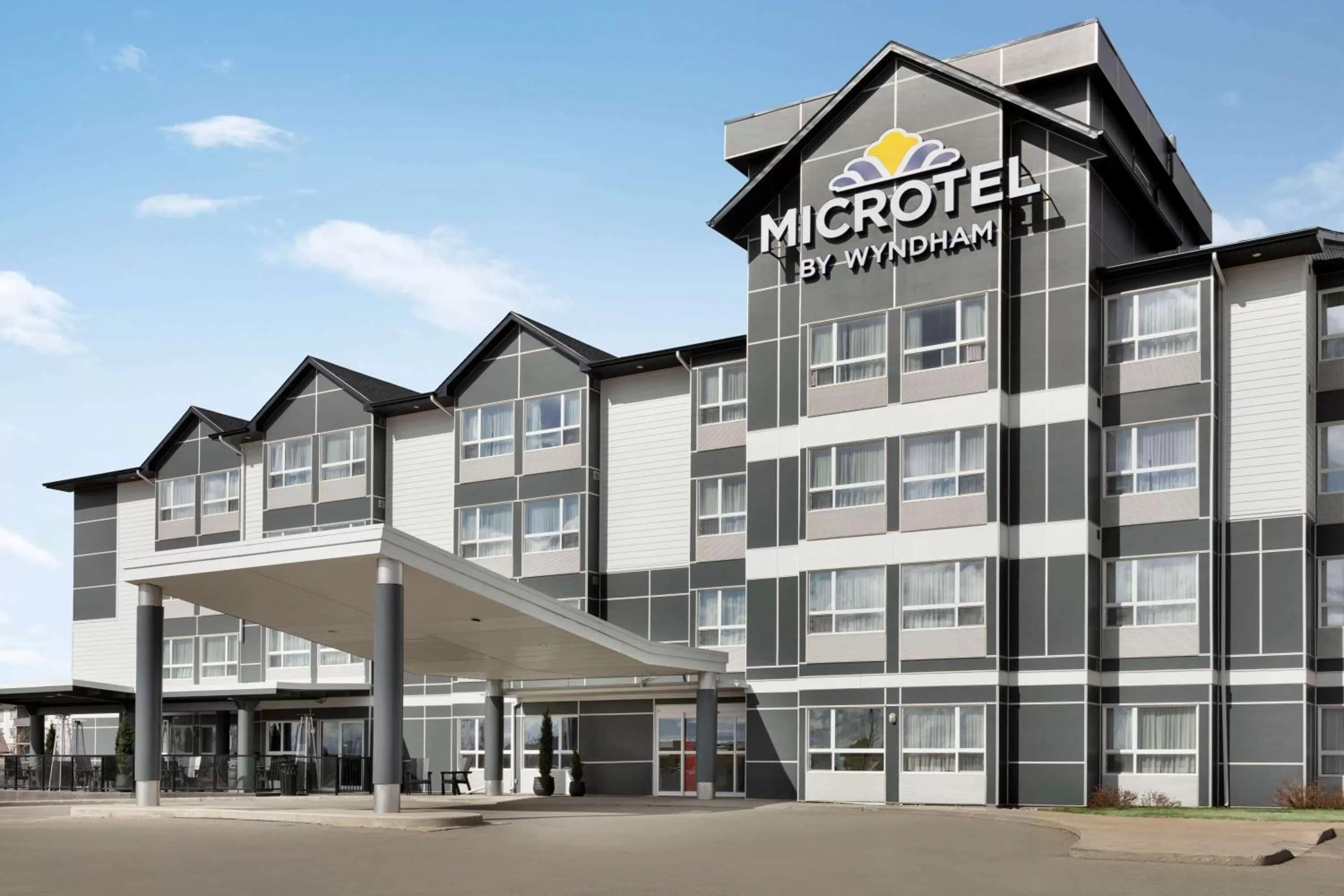 Property building in Microtel Inn & Suites by Wyndham Estevan