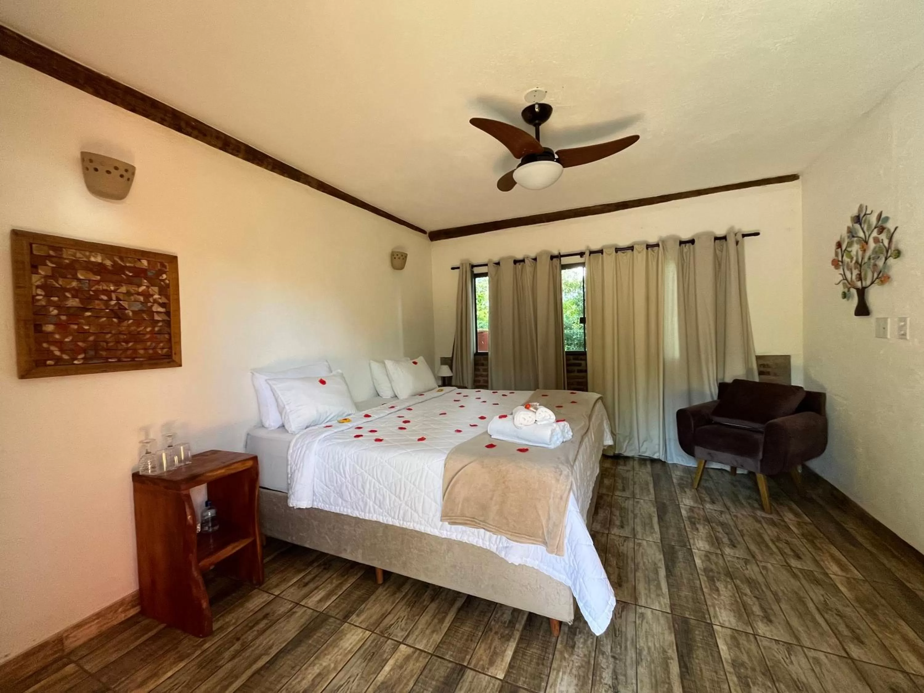 Bed in A Mi Manera Bistro, Pousada e Cervejaria Artesanal!