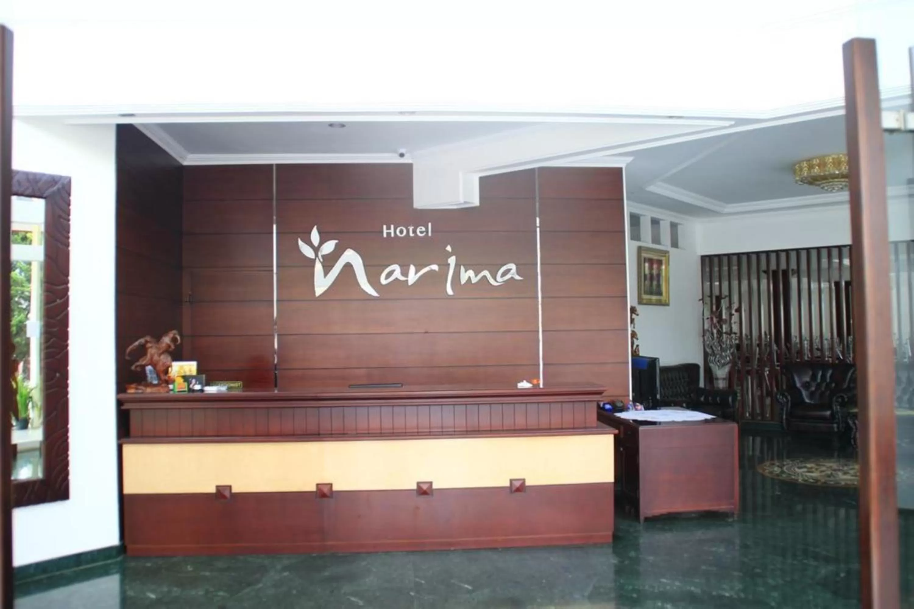 Lobby or reception in Narima Resort Hotel