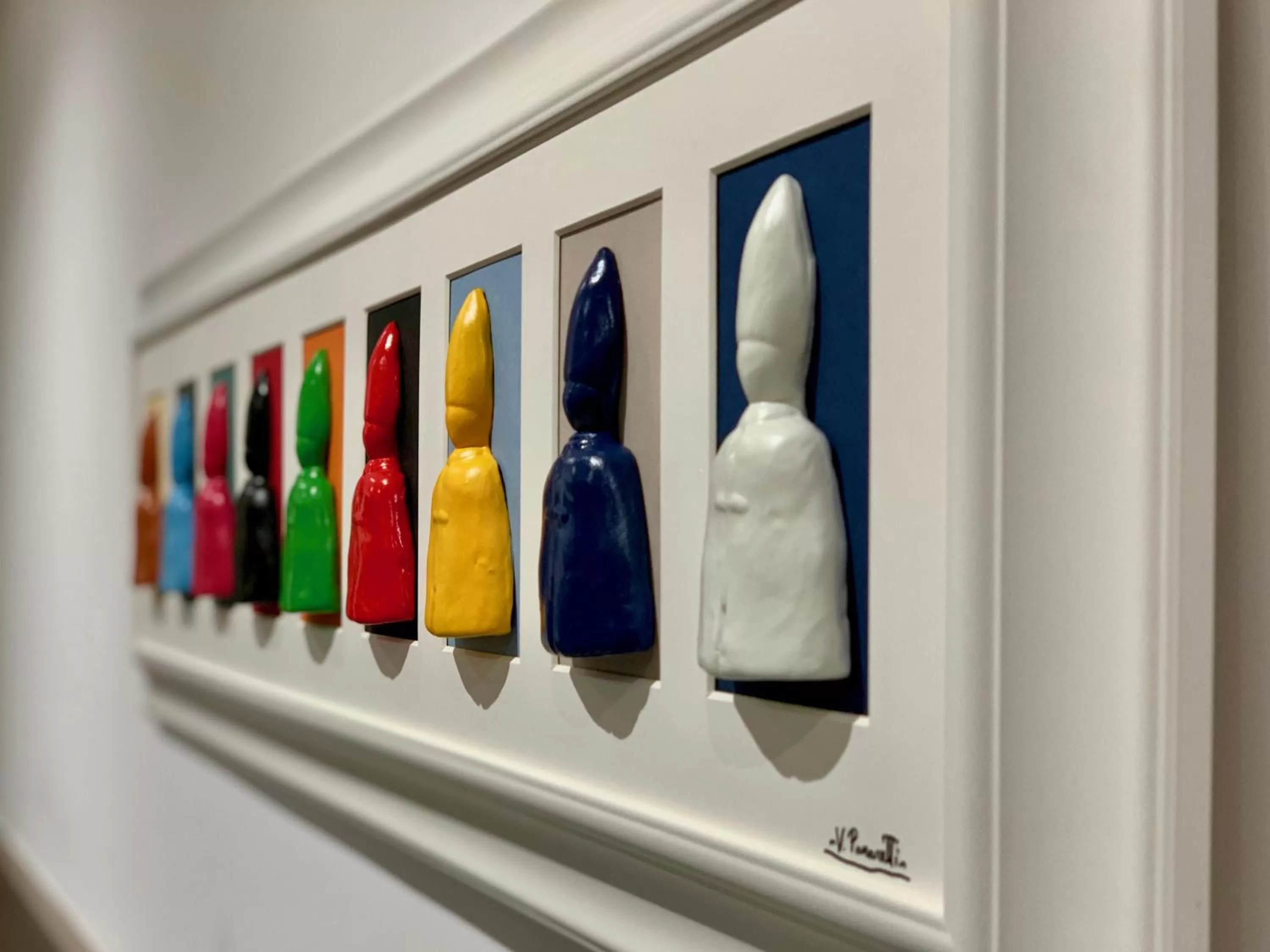 Decorative detail in B&B Casa Rubino