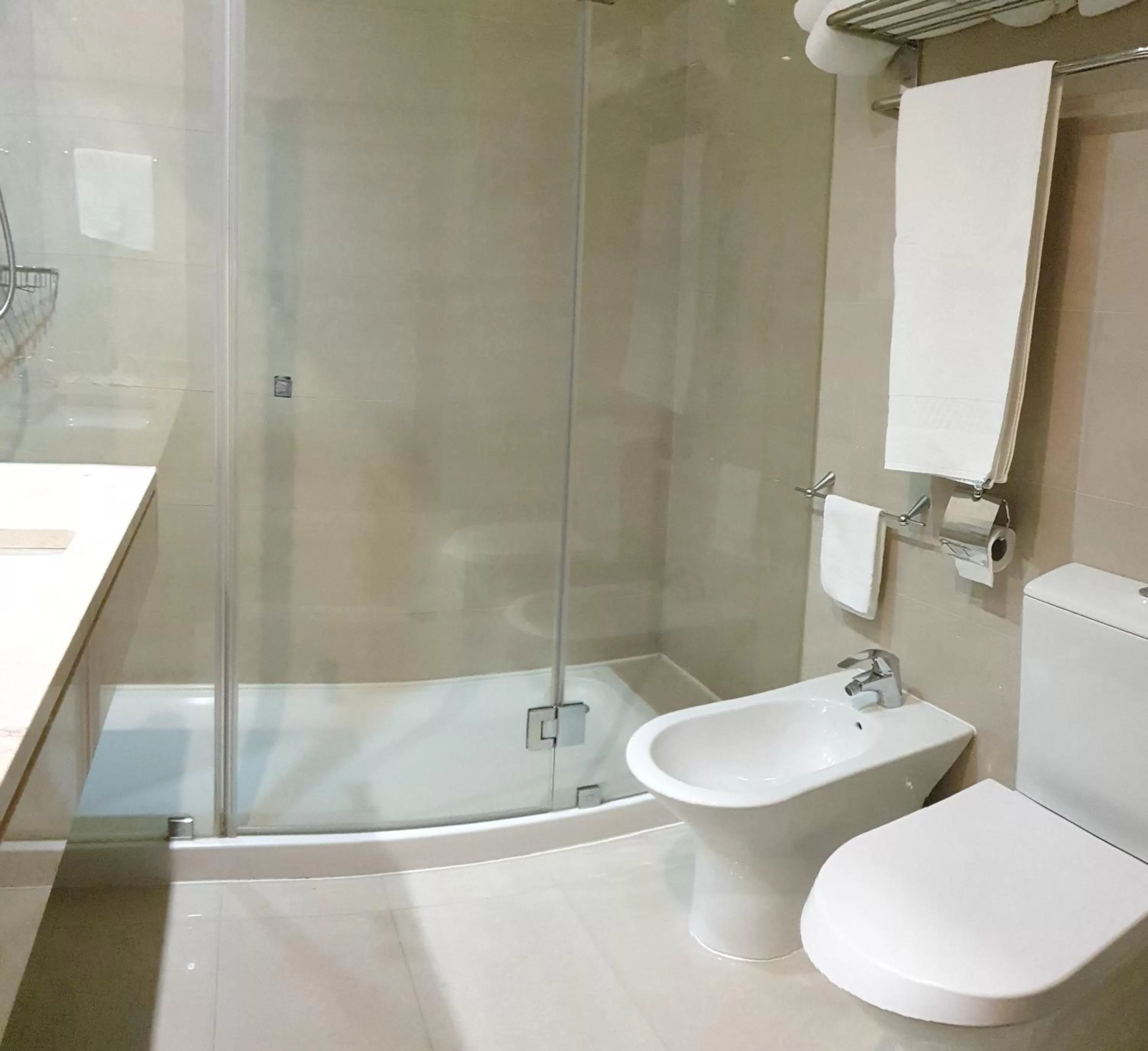 Bathroom in Hotel Aleluia