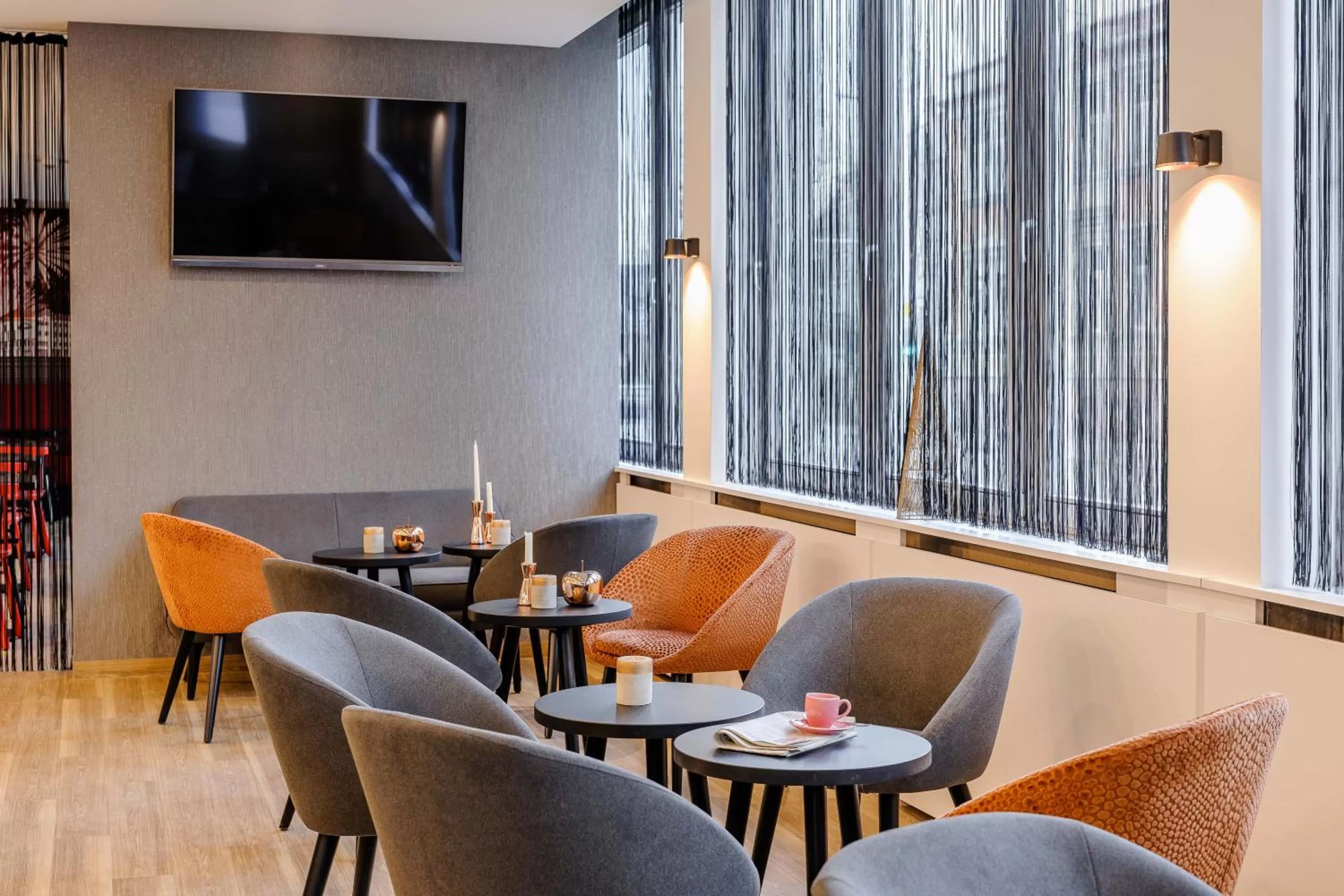 Lounge or bar in ibis Styles Halle